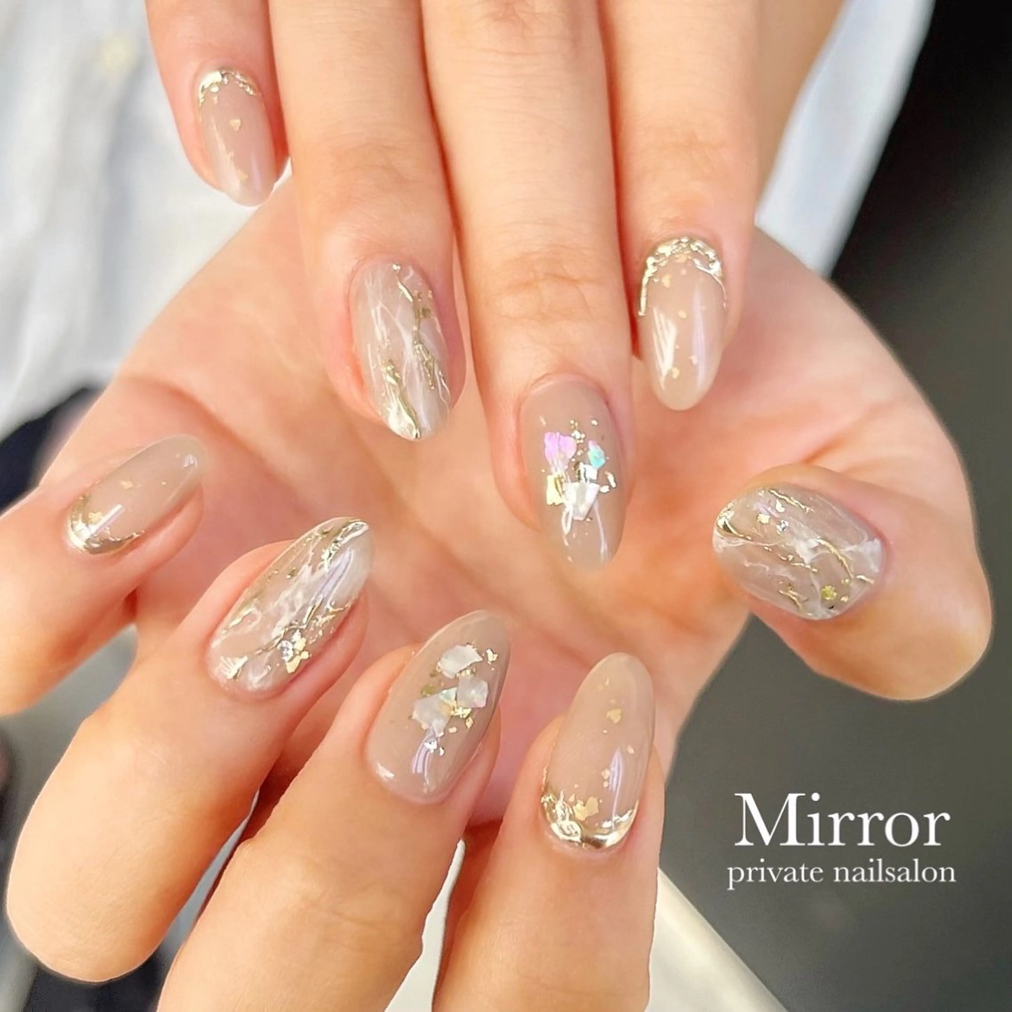 ネイル ハンドネイル nailsalon Mirrorのネイルデザイン