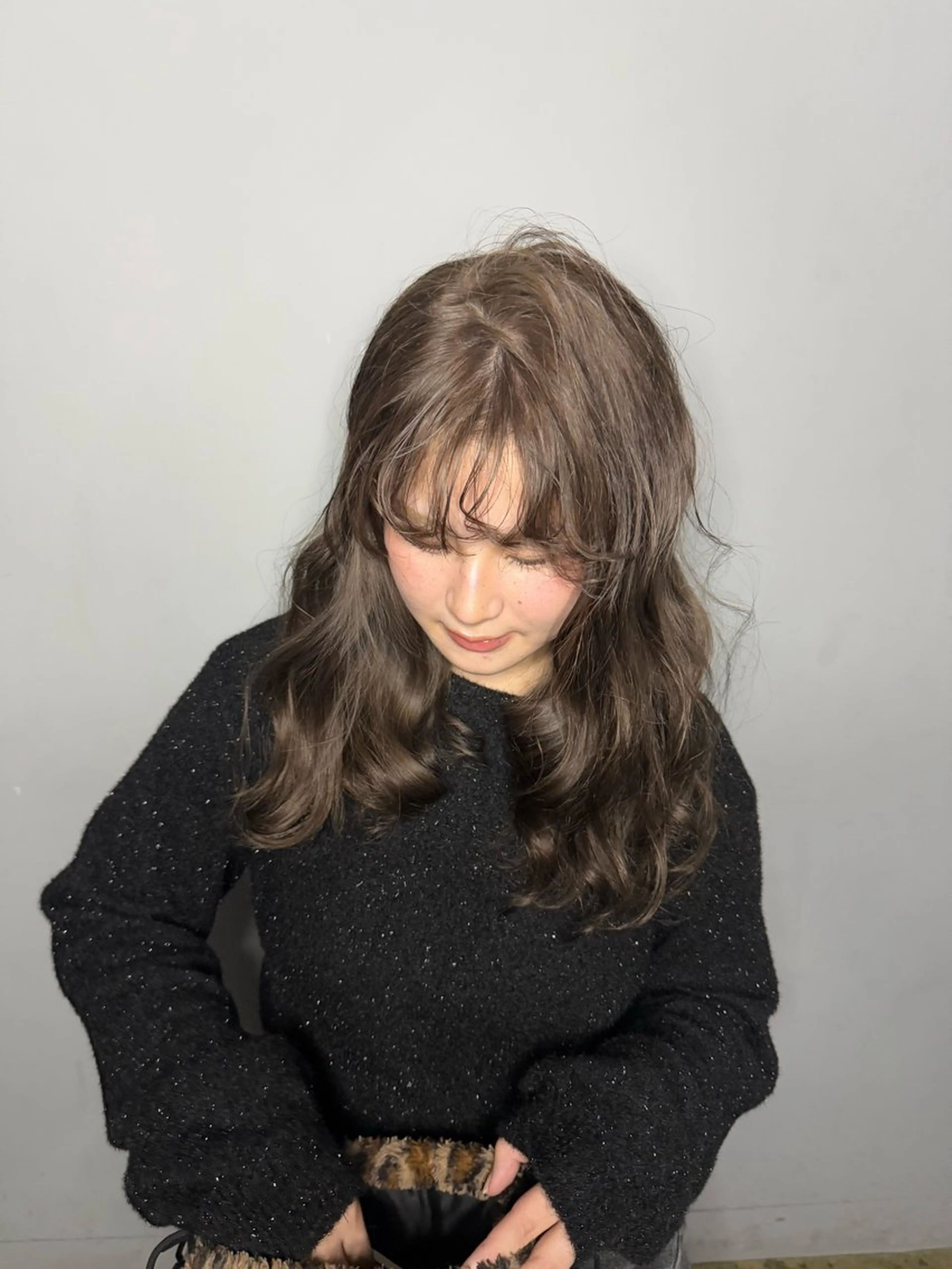 セミロング カラー ヘアアレンジ カット ヘアカラー トリートメント 韓国レイヤー/ボブ メンズカット/きらりのヘアスタイル