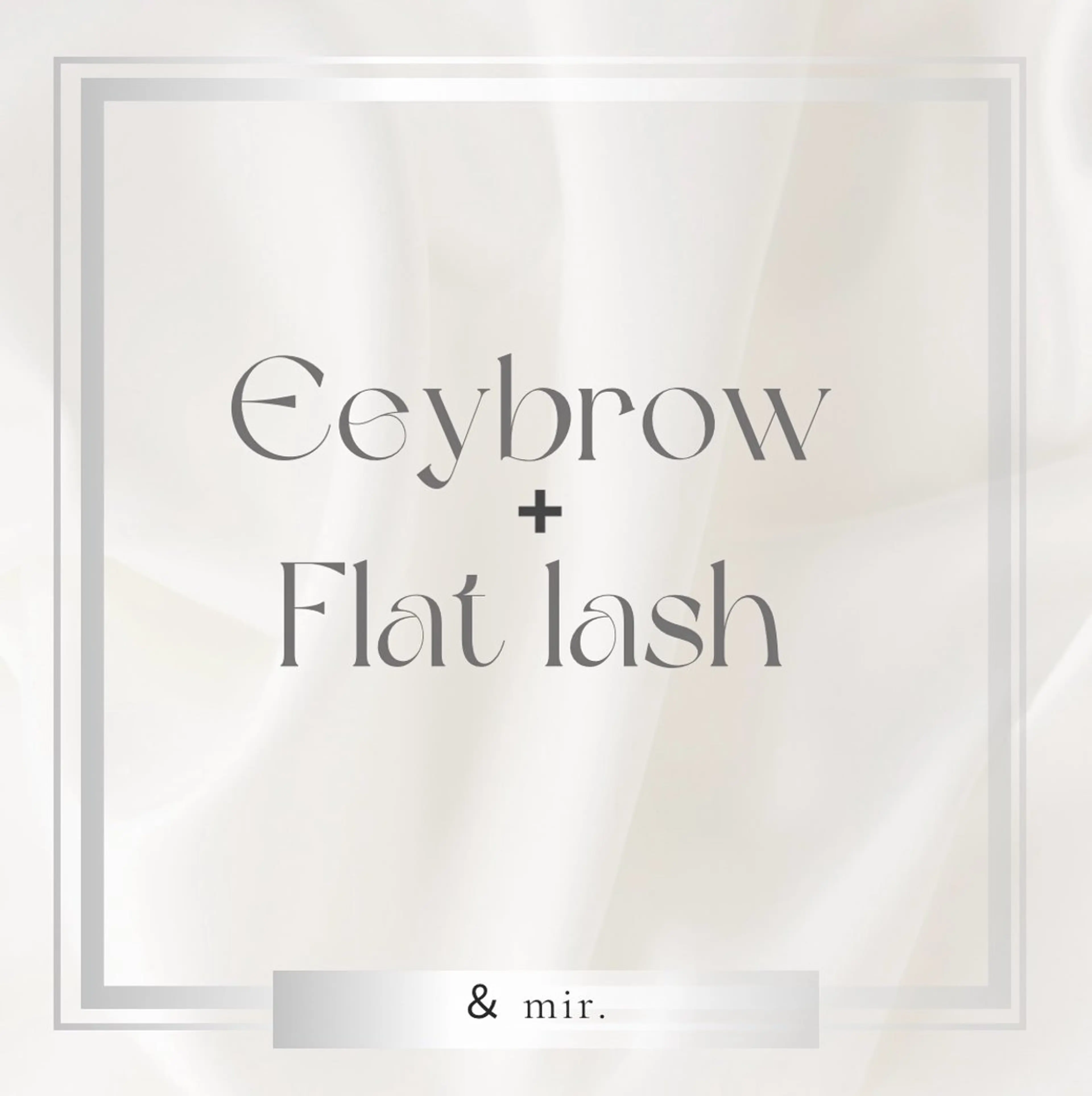 マツエク・マツパ &mir. AYANAのマツエク・マツパデザイン