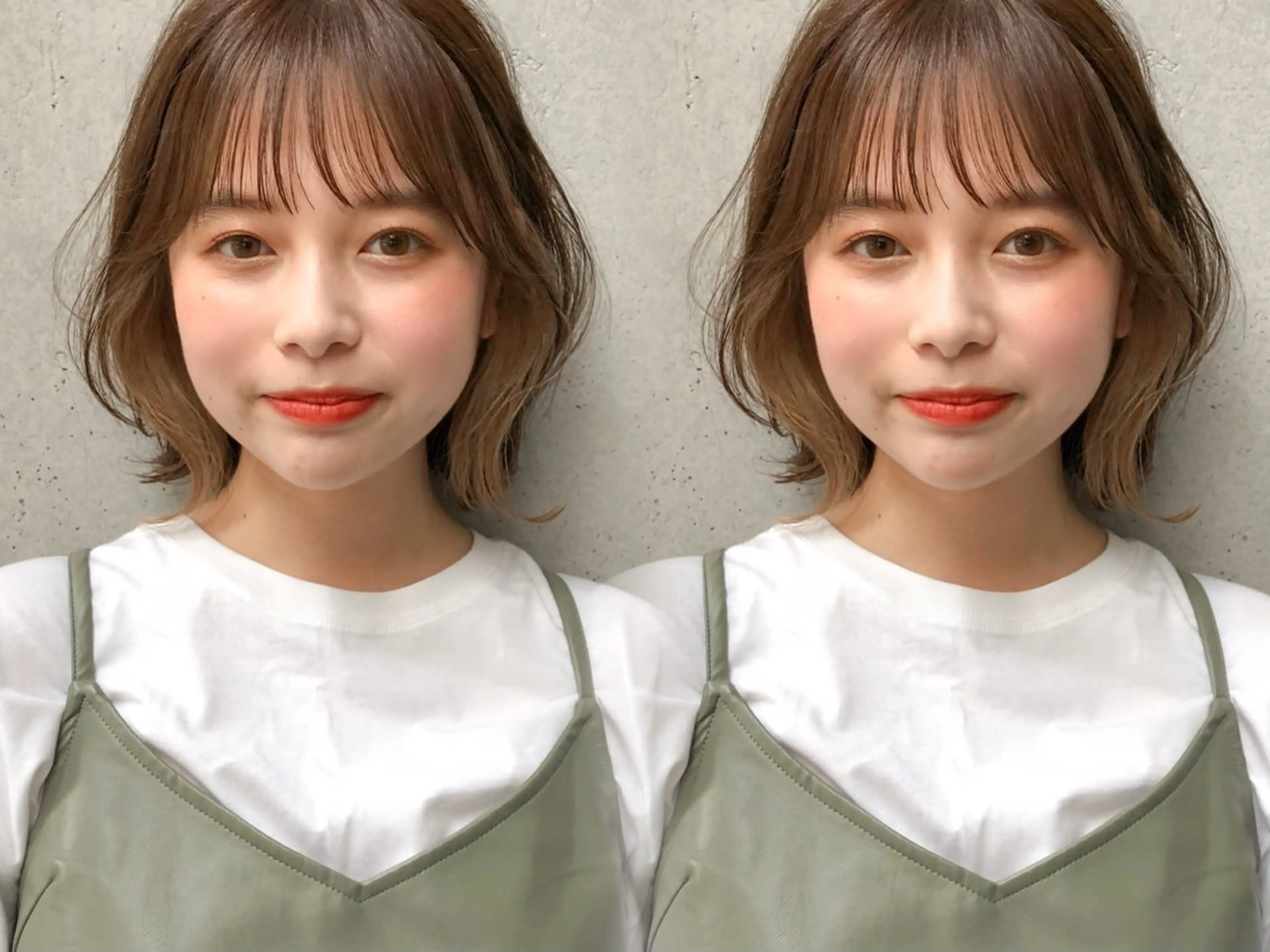 ミディアム カラー ボブ カット ヘアカラー トリートメント etora渋谷店所属・レイヤー×髪質改善✨ 渋谷/佐藤侑哉のヘアスタイル