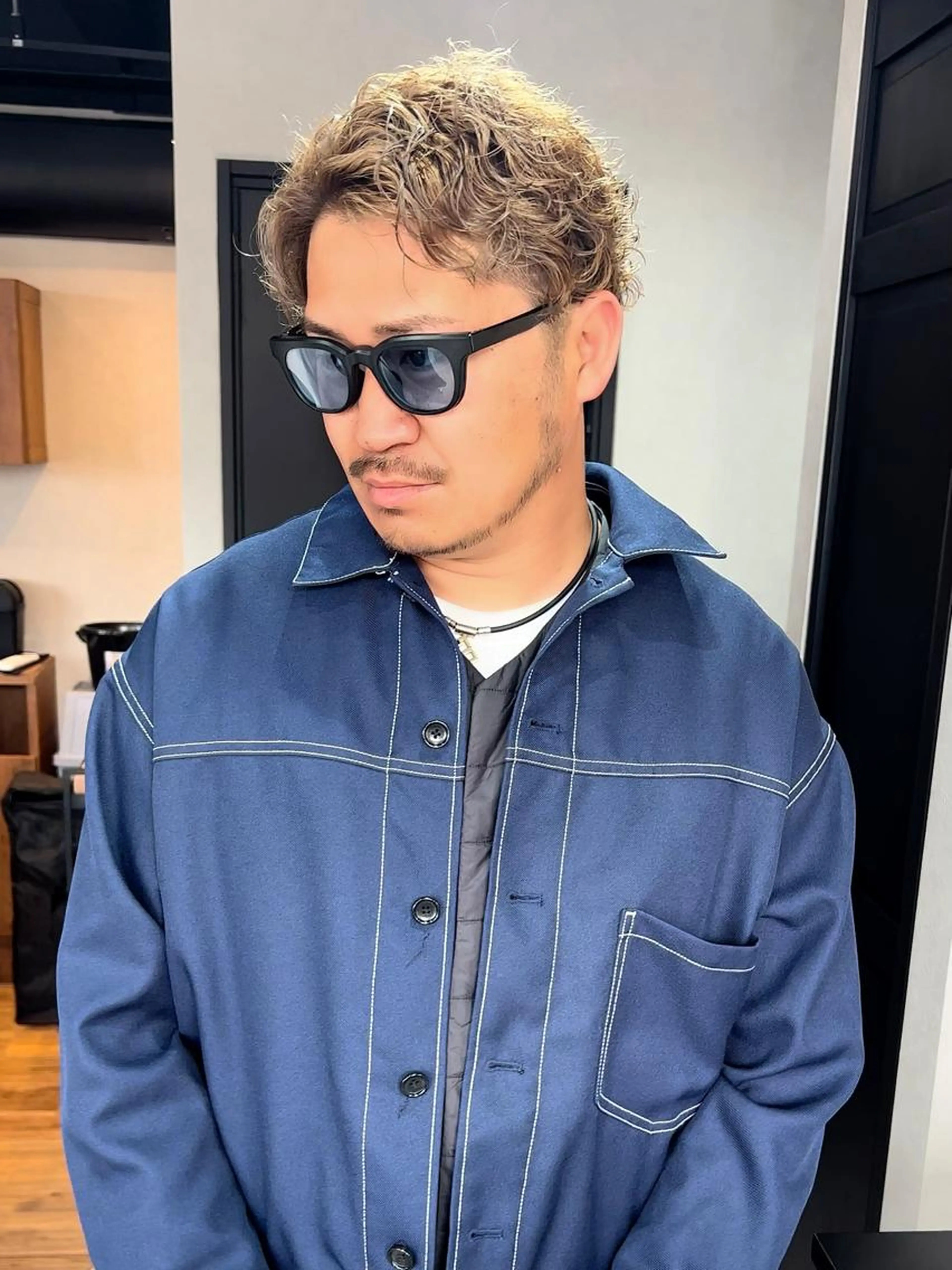 【Foi by Belle似合わせ】メンズカット&眉毛カット&頭皮クレンジングシャンプーの写真