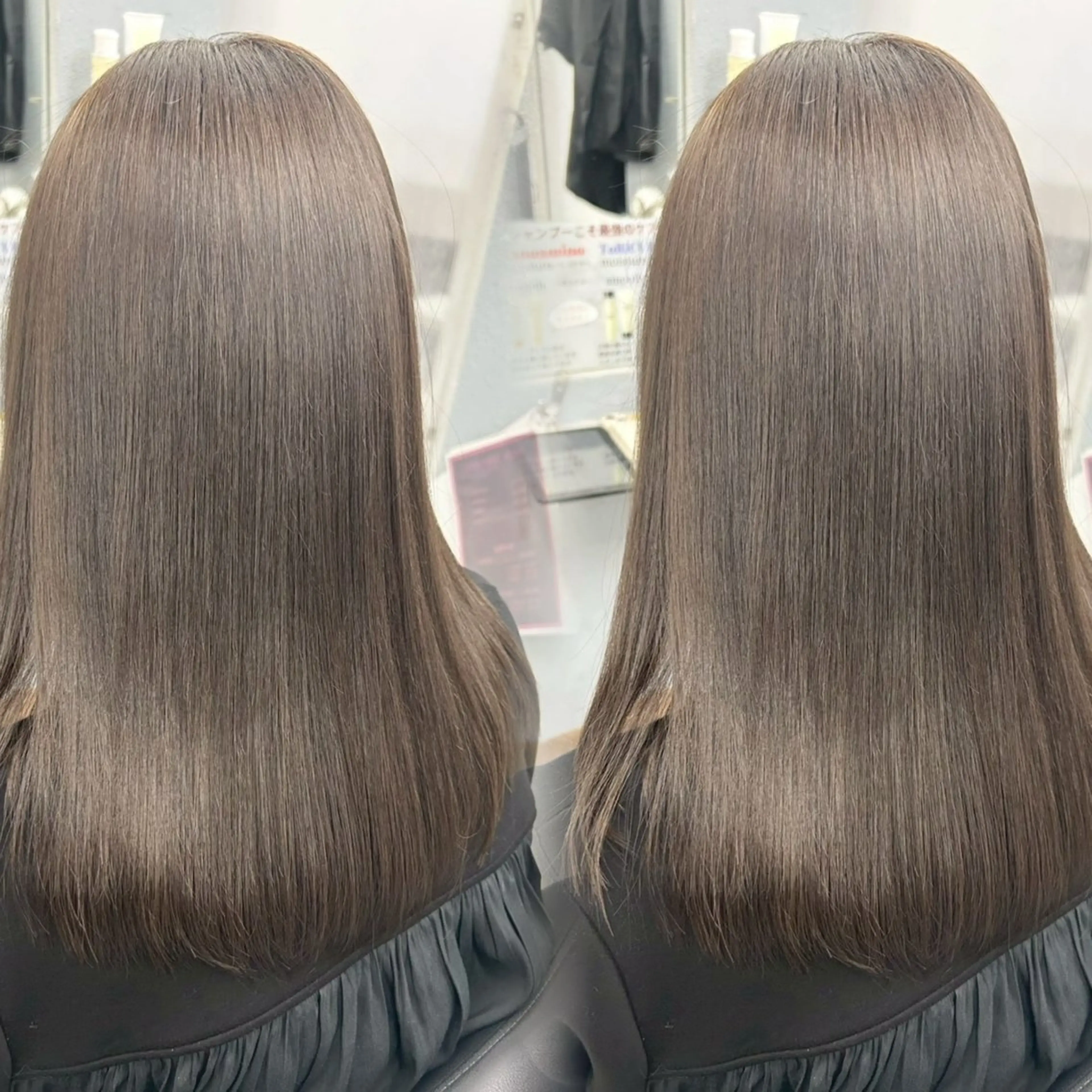 セミロング 瀬山 杏奈のヘアスタイル