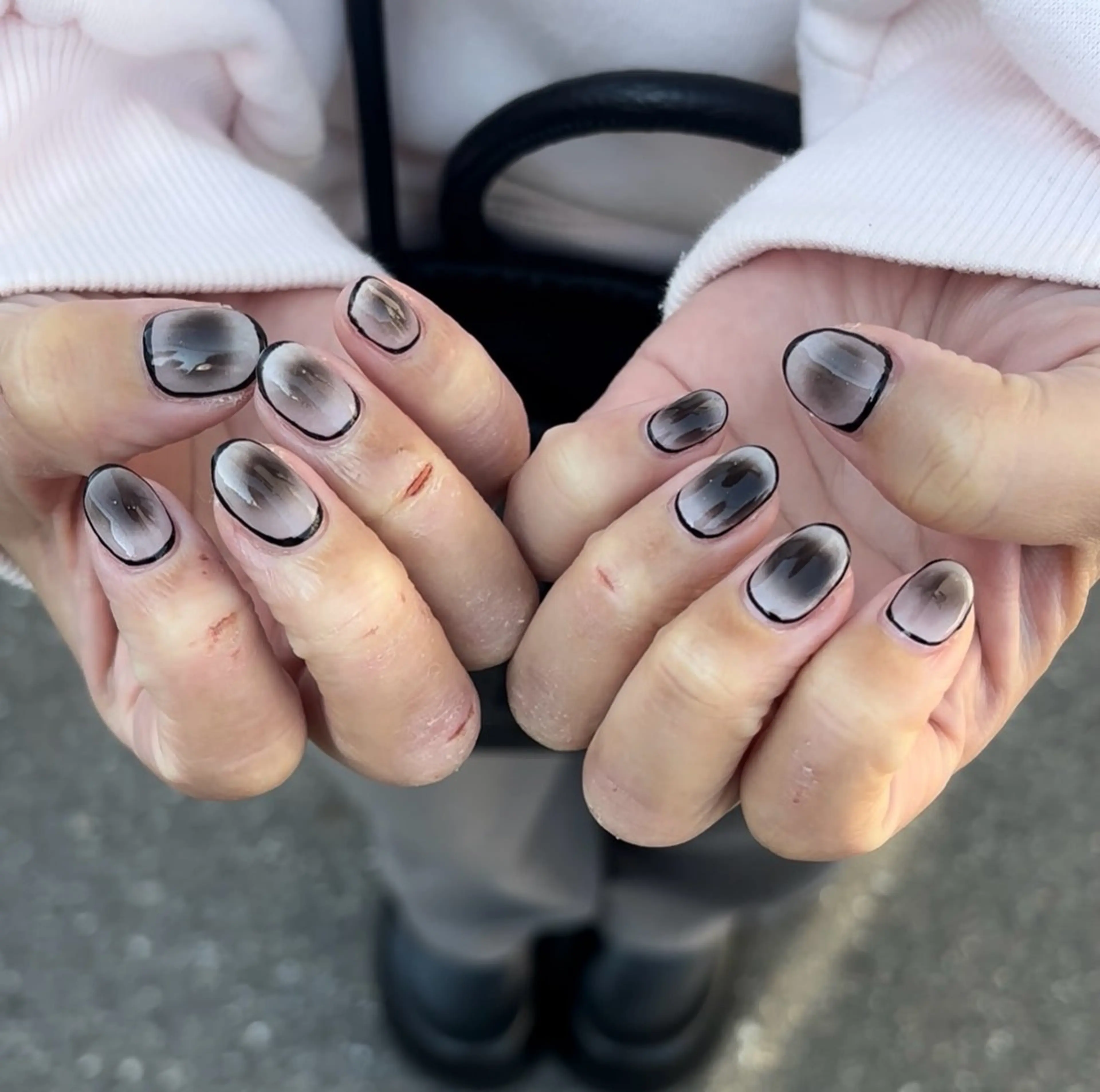 ネイル チークネイル 大東市ネイルサロン 【KYURA】ｷｭﾗのネイルデザイン