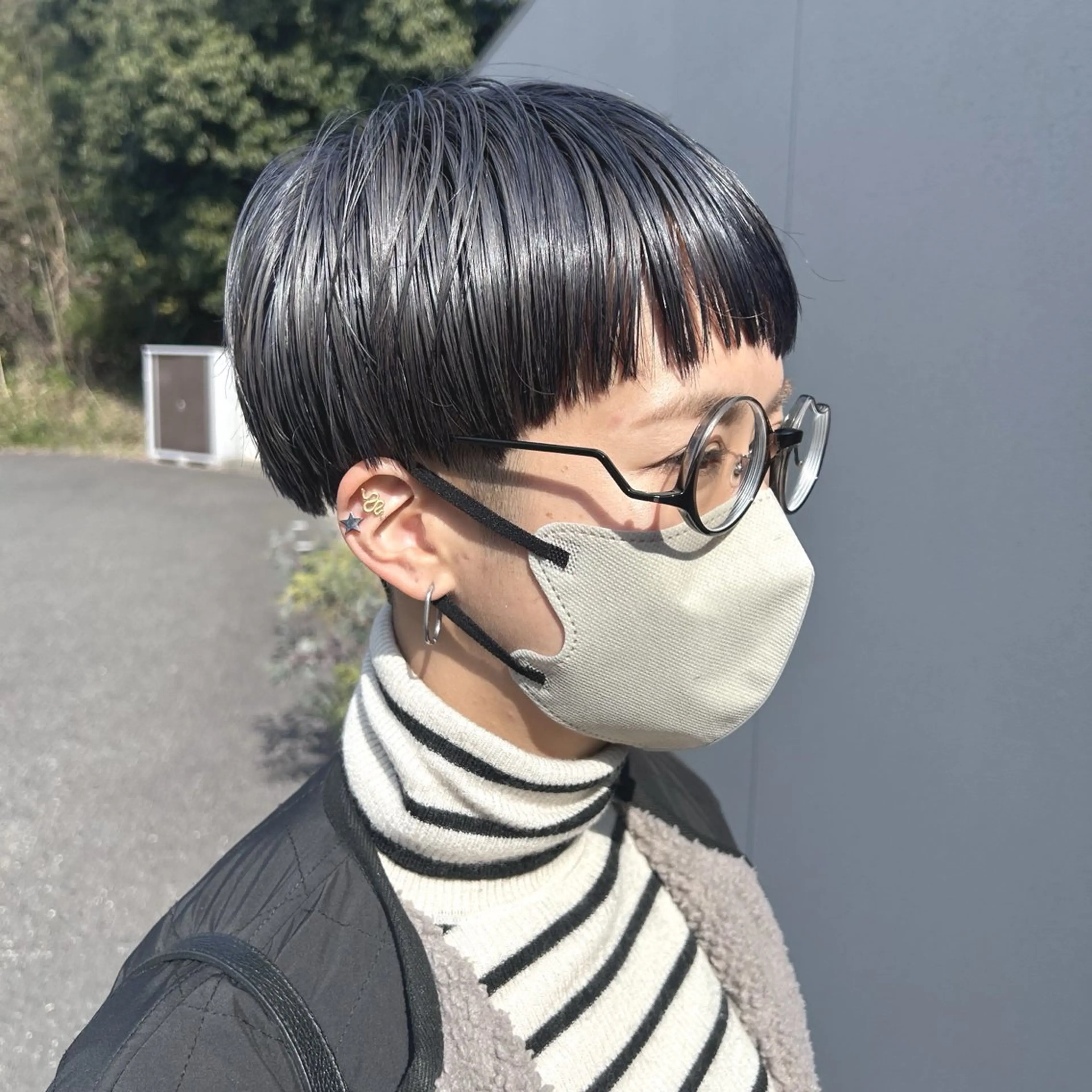 ショート カット ヘアカラー 綿貫 美雪のヘアスタイル