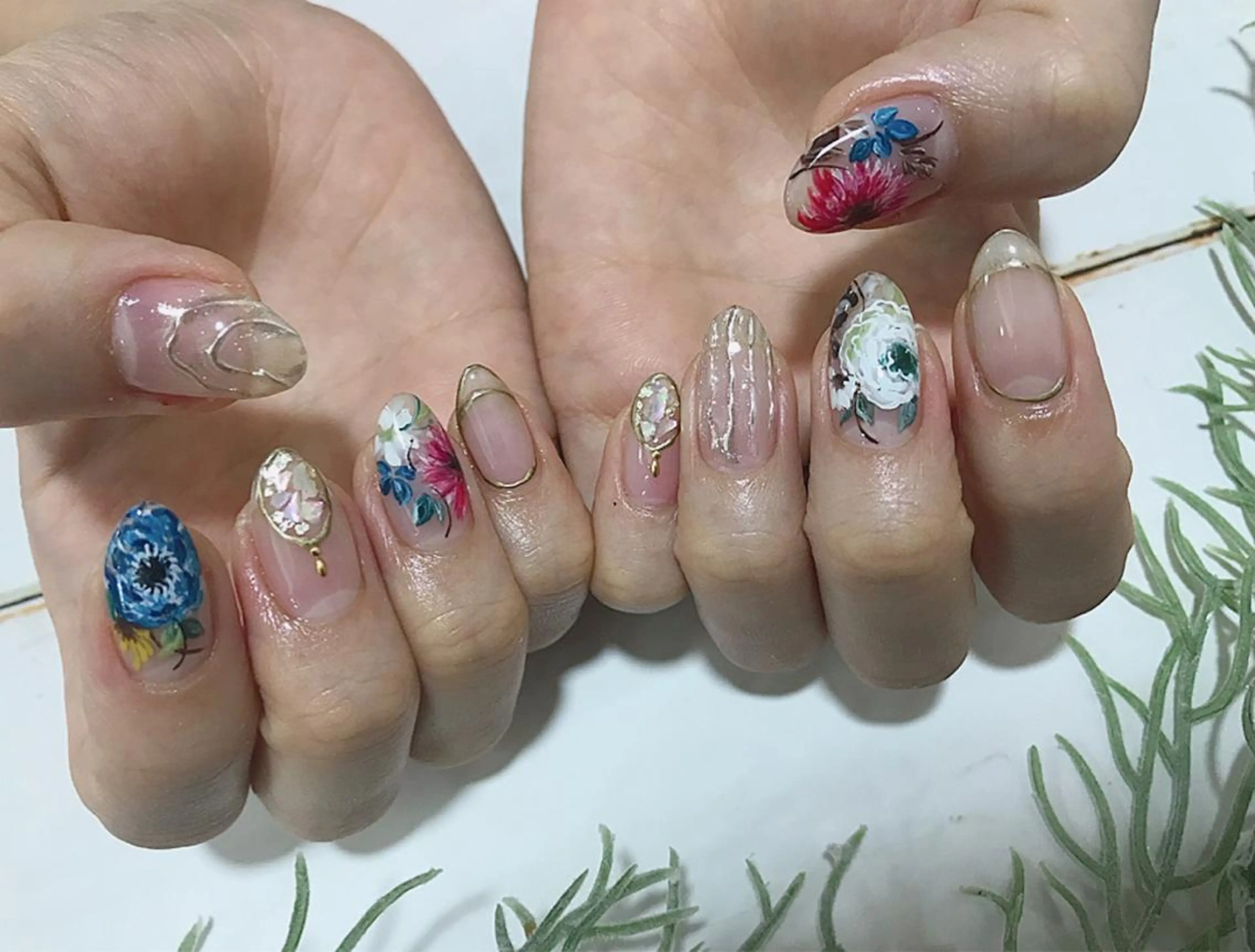 ネイル nailartist lisaのネイルデザイン