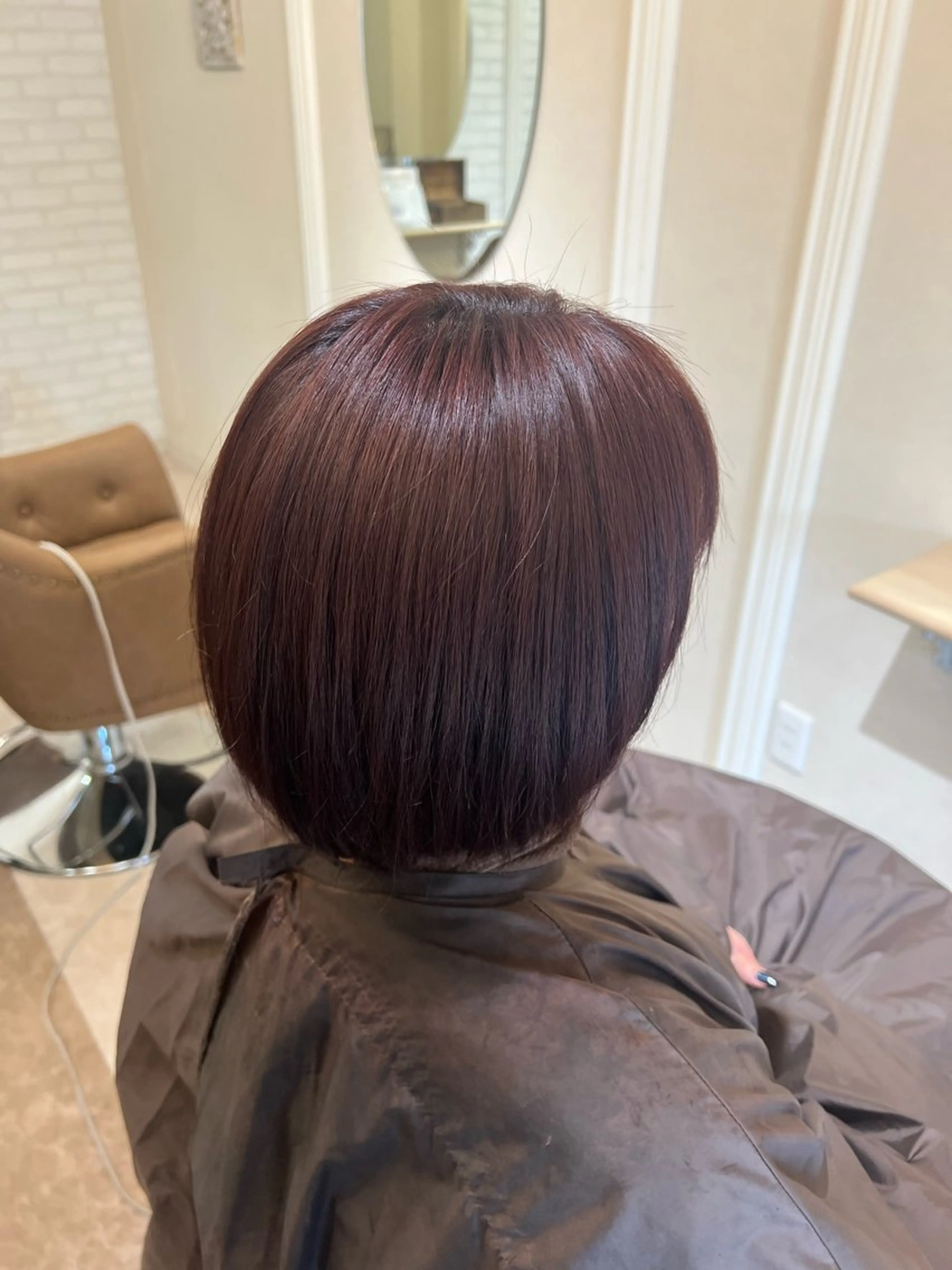 ショート ヘアカラー ヘアケアソムリエ MIKUのヘアスタイル