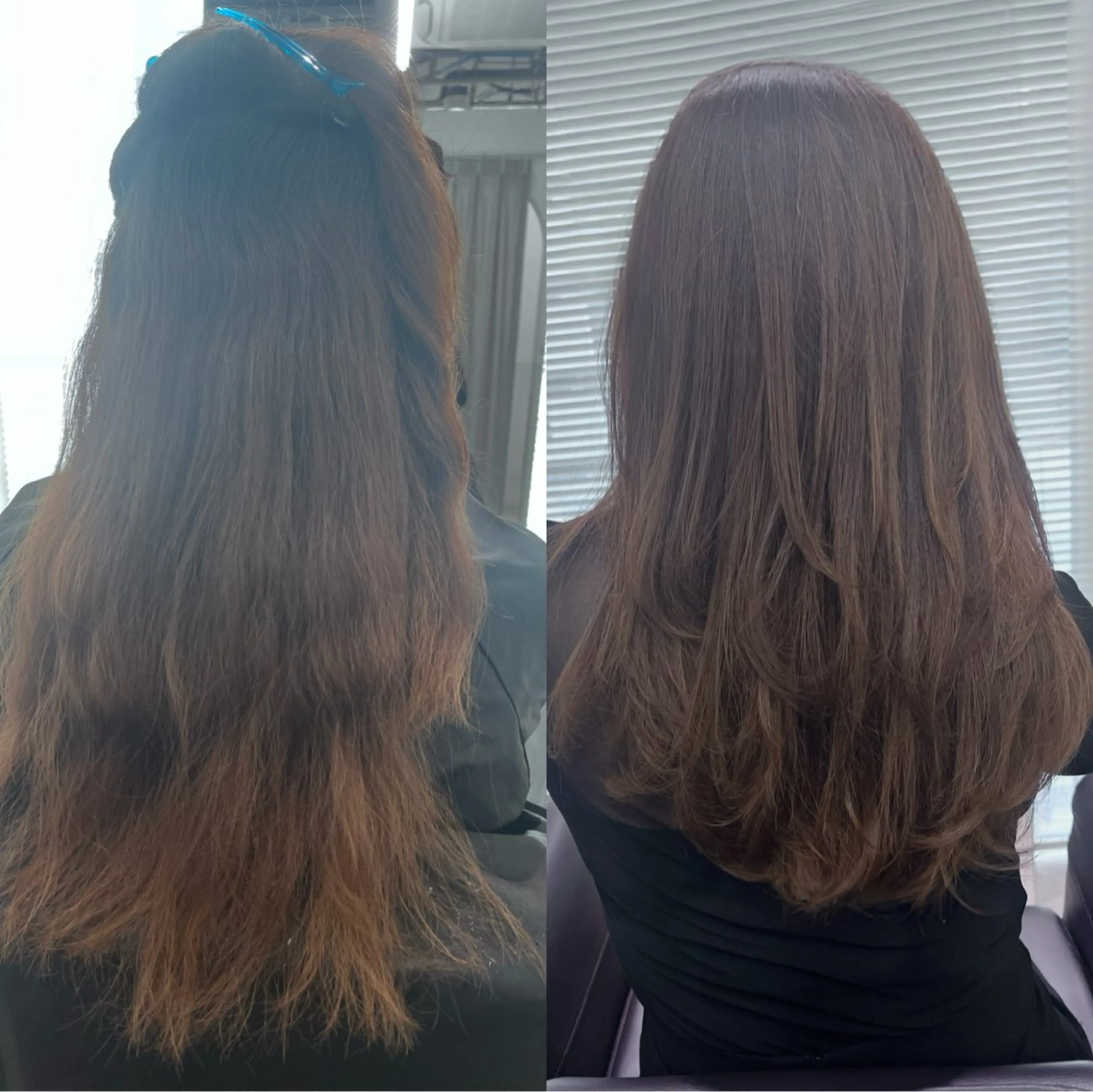 ロング 縮毛矯正 小野 ふみこのヘアスタイル