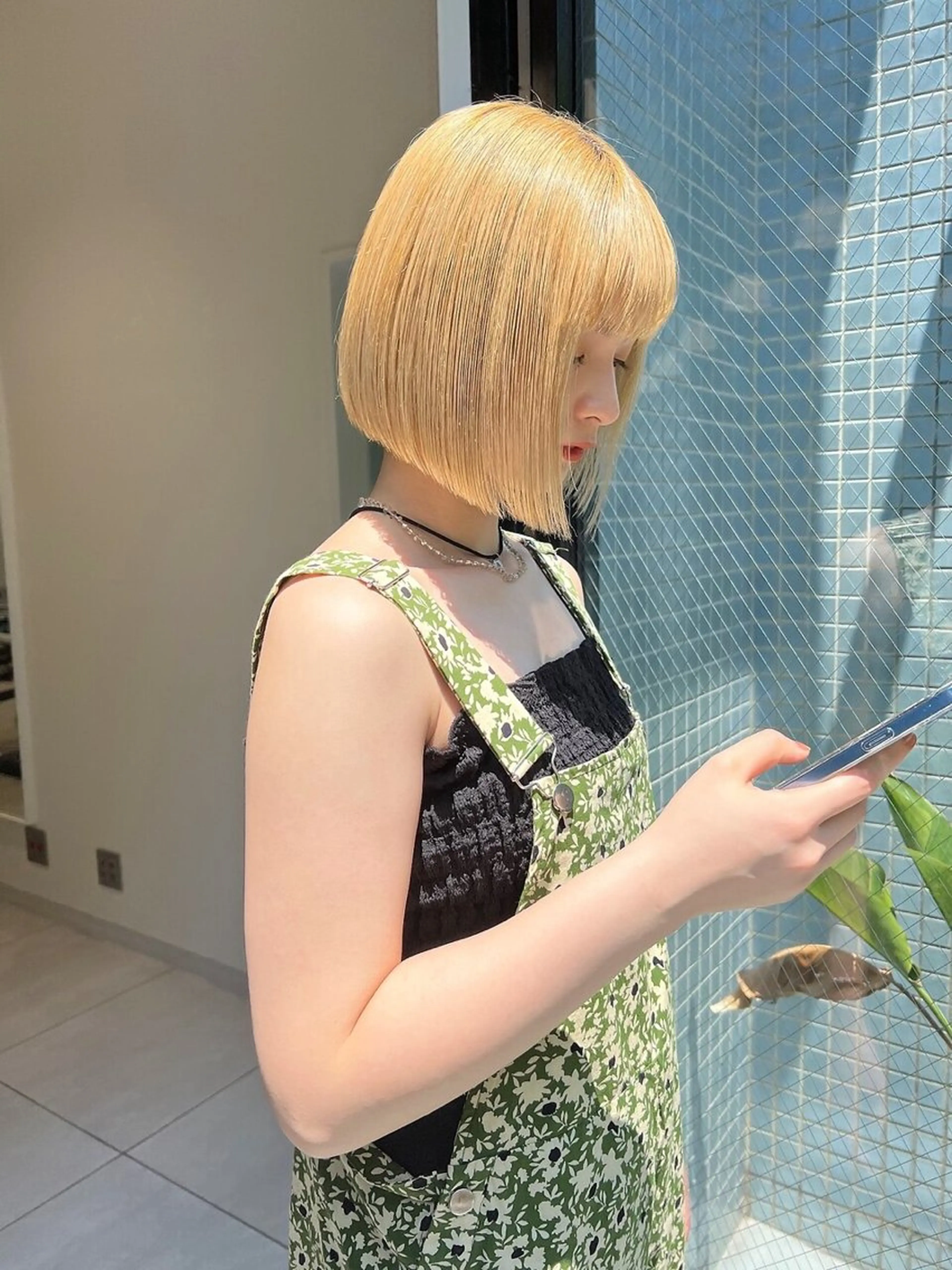 🎀ケアブリーチダブルカラー🎀+カット+うる艶フローディアTR🩵の写真