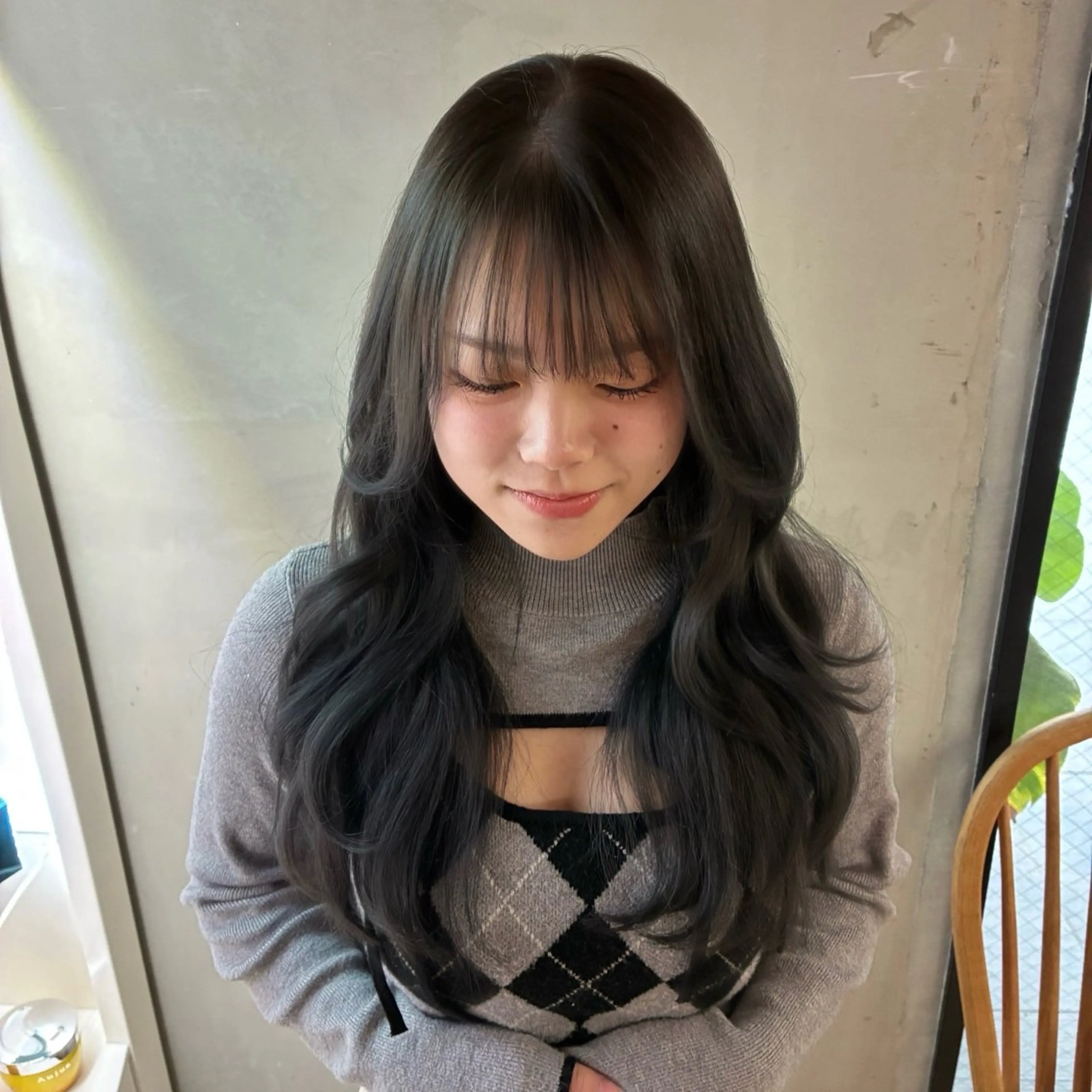 ロング ヘアカラー nanami🏷🤎 ふんわりカラーのヘアスタイル