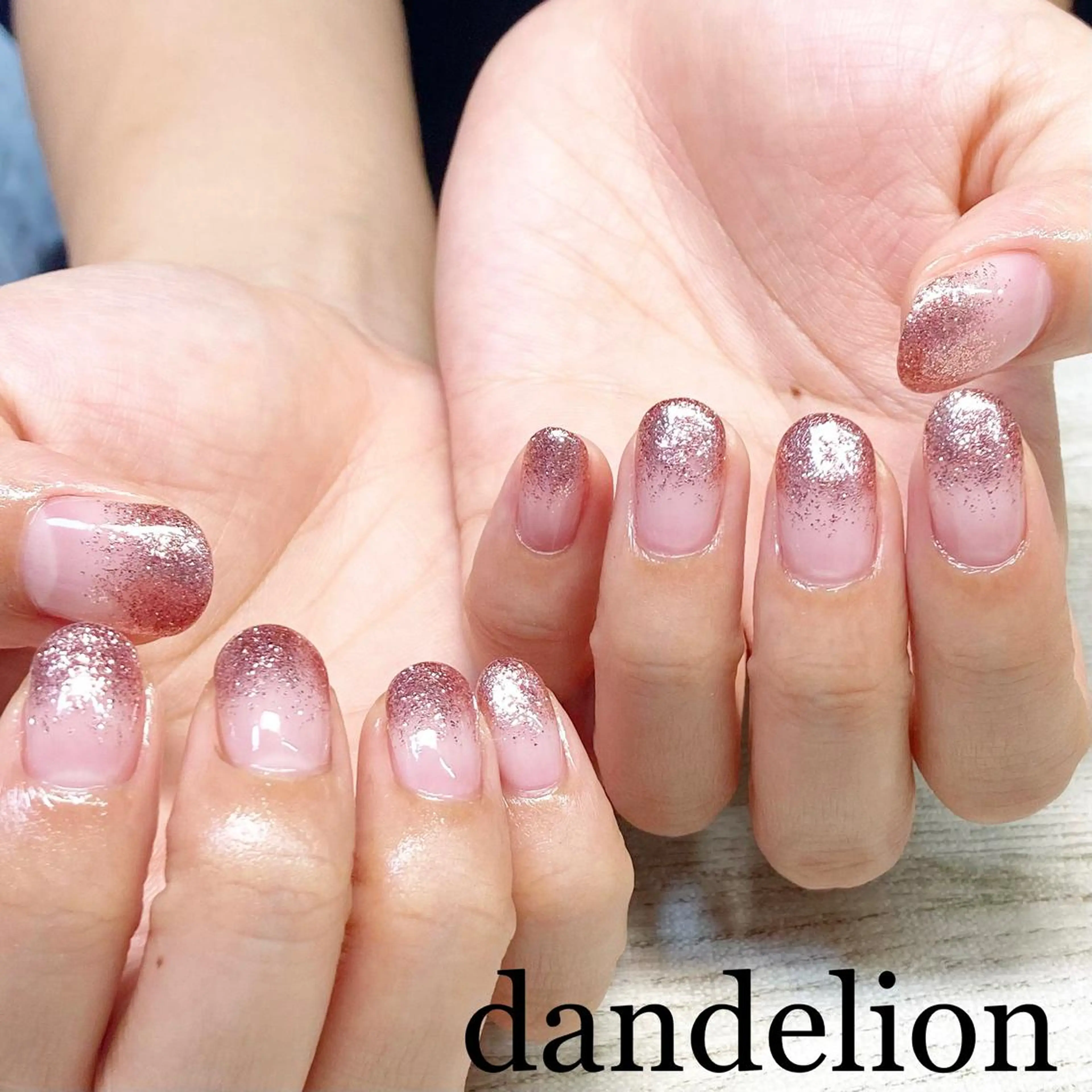 ネイル ハンドネイル ハンドケア dandelion ダンデライオンのネイルデザイン