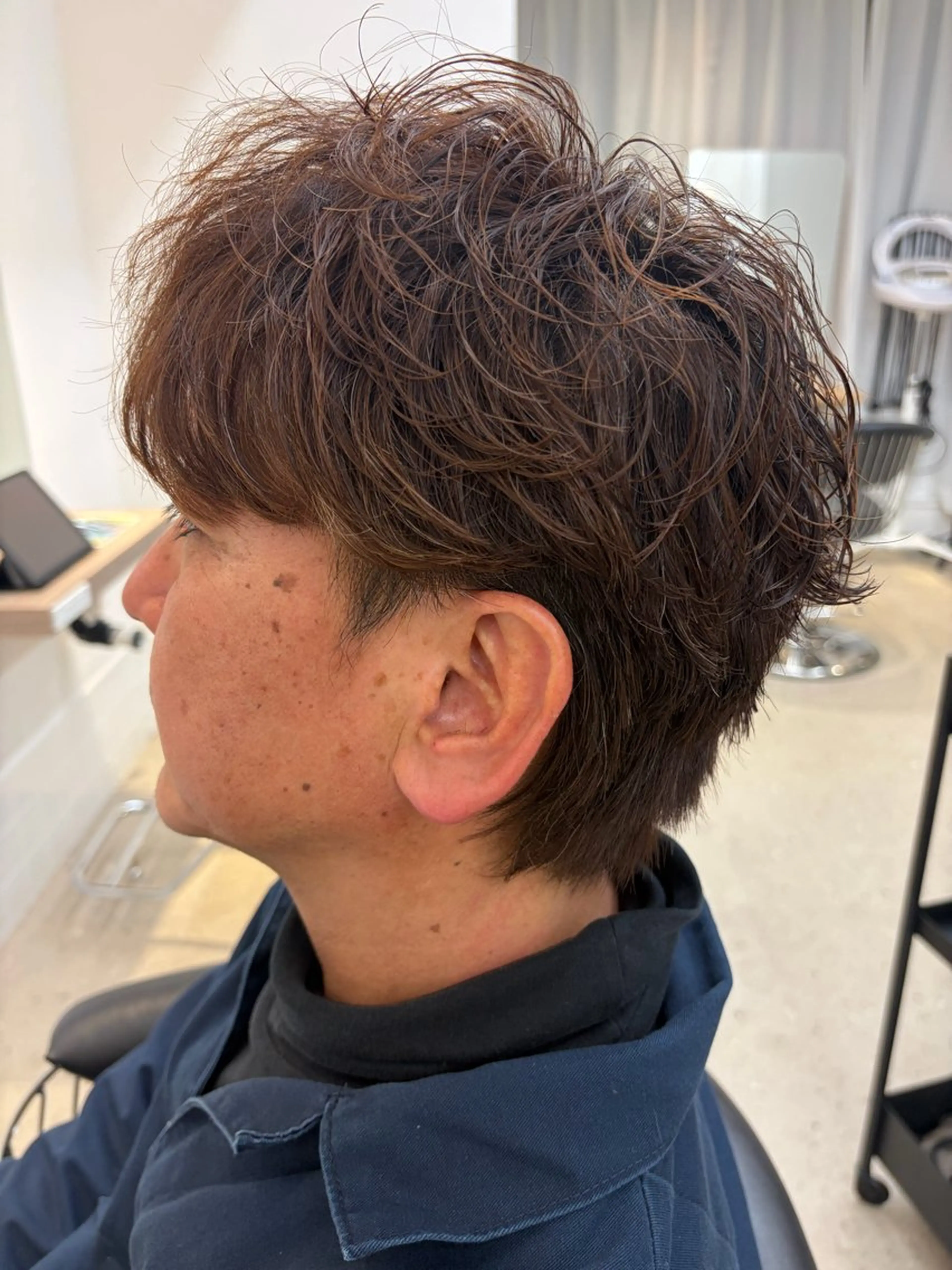 パーマ カット パーマ 小出 琴未のヘアスタイル