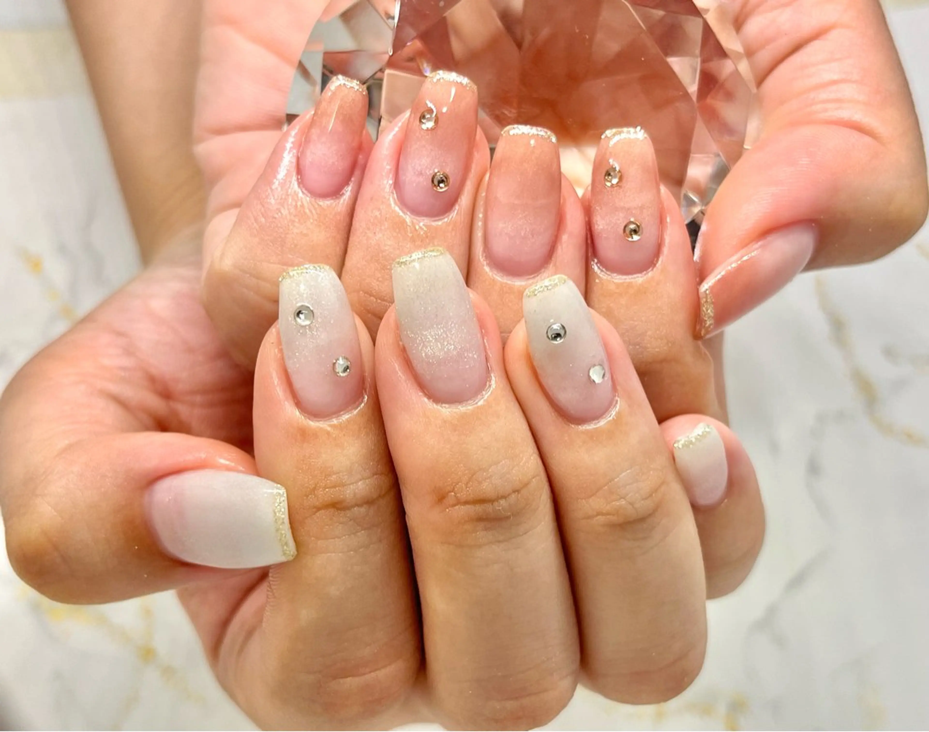 lashadeジェルネイル｜ワンカラーの写真