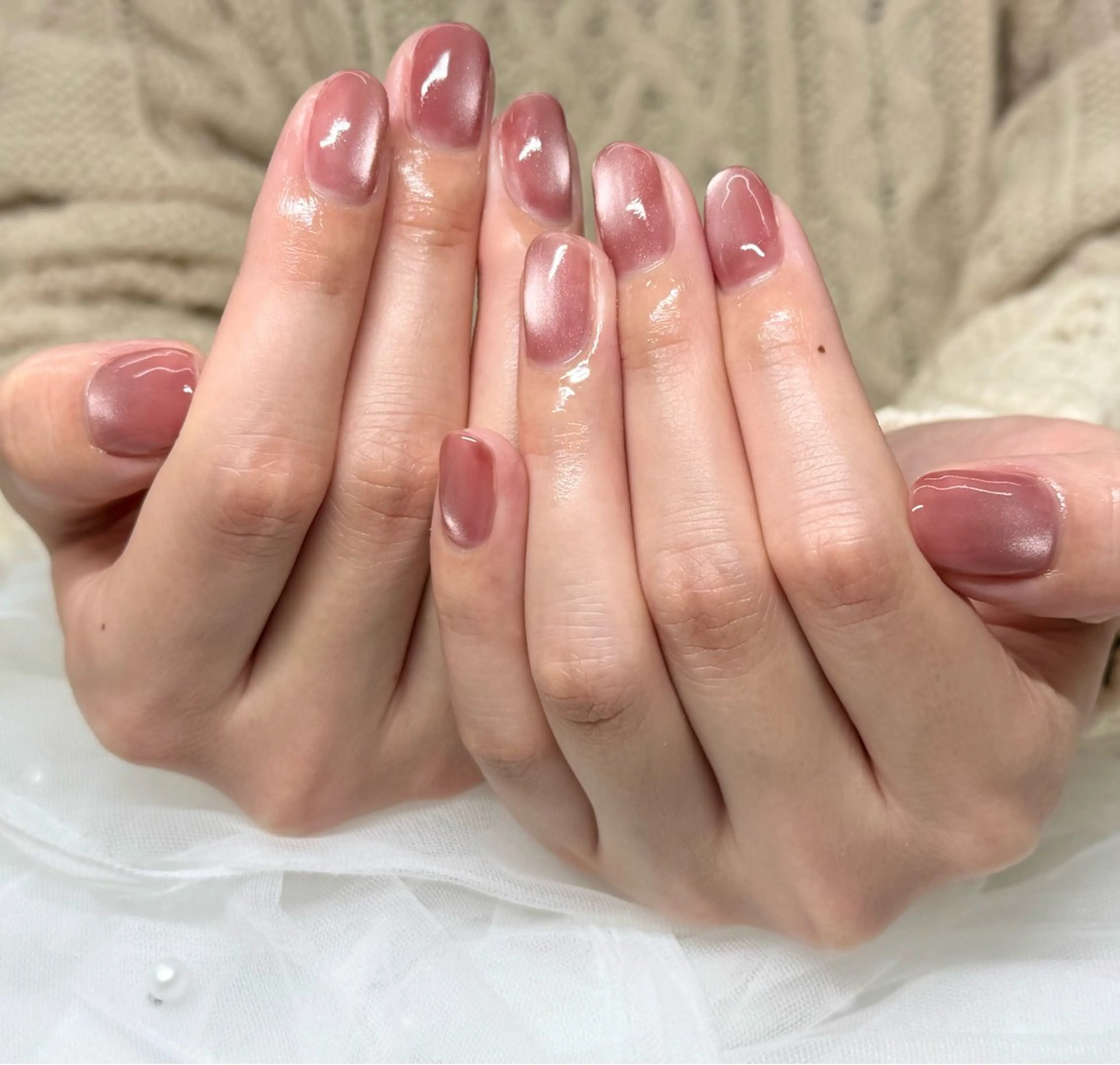 ネイル ジェルネイル マグネットネイル パラジェル salone Regina 【サローネ レジーナ】所属・Regina Marinaのネイルデザイン