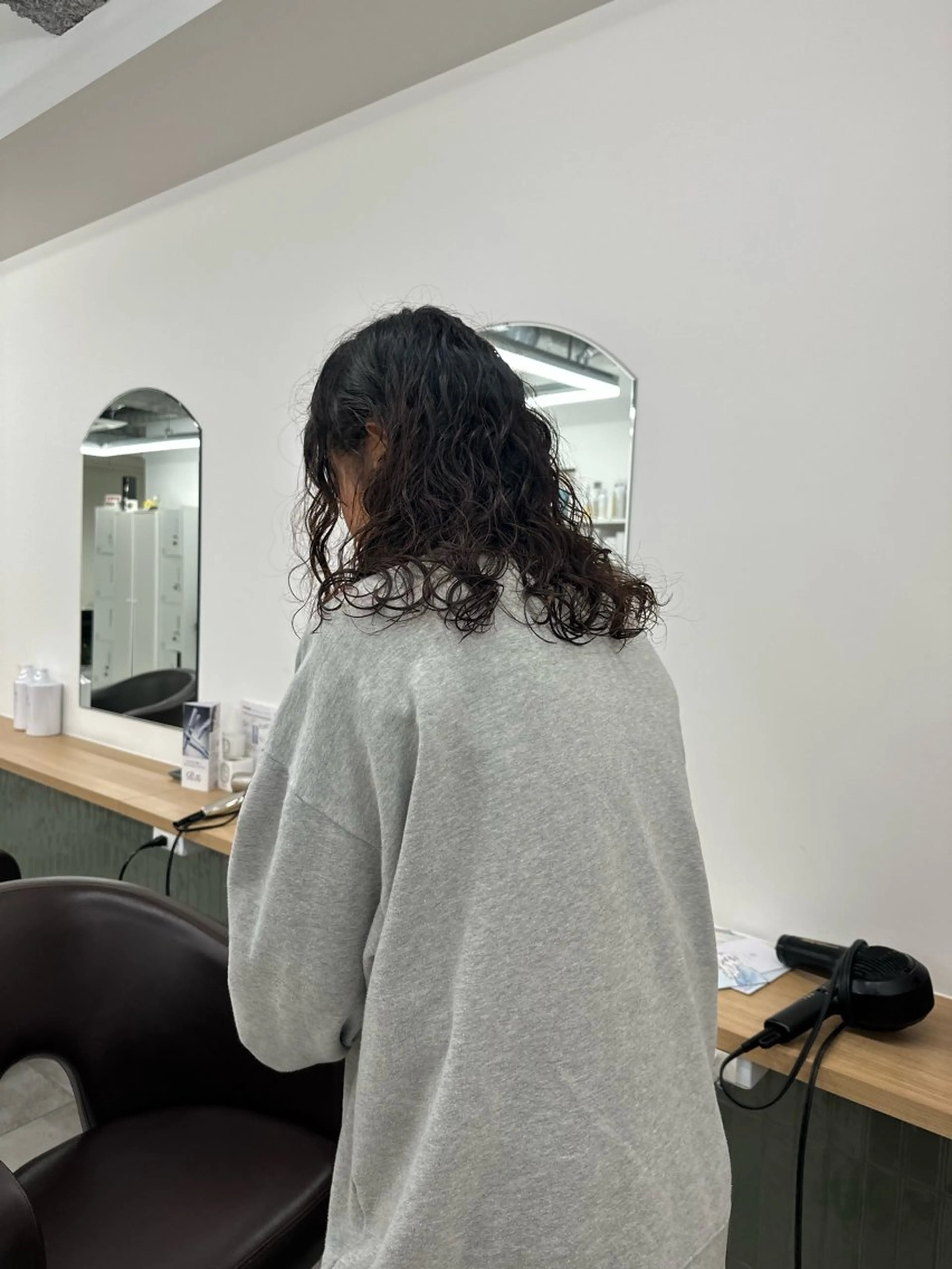 ロング カラー パーマ キッズ カット パーマ トリートメント オトナヘア🌸 harukaのヘアスタイル