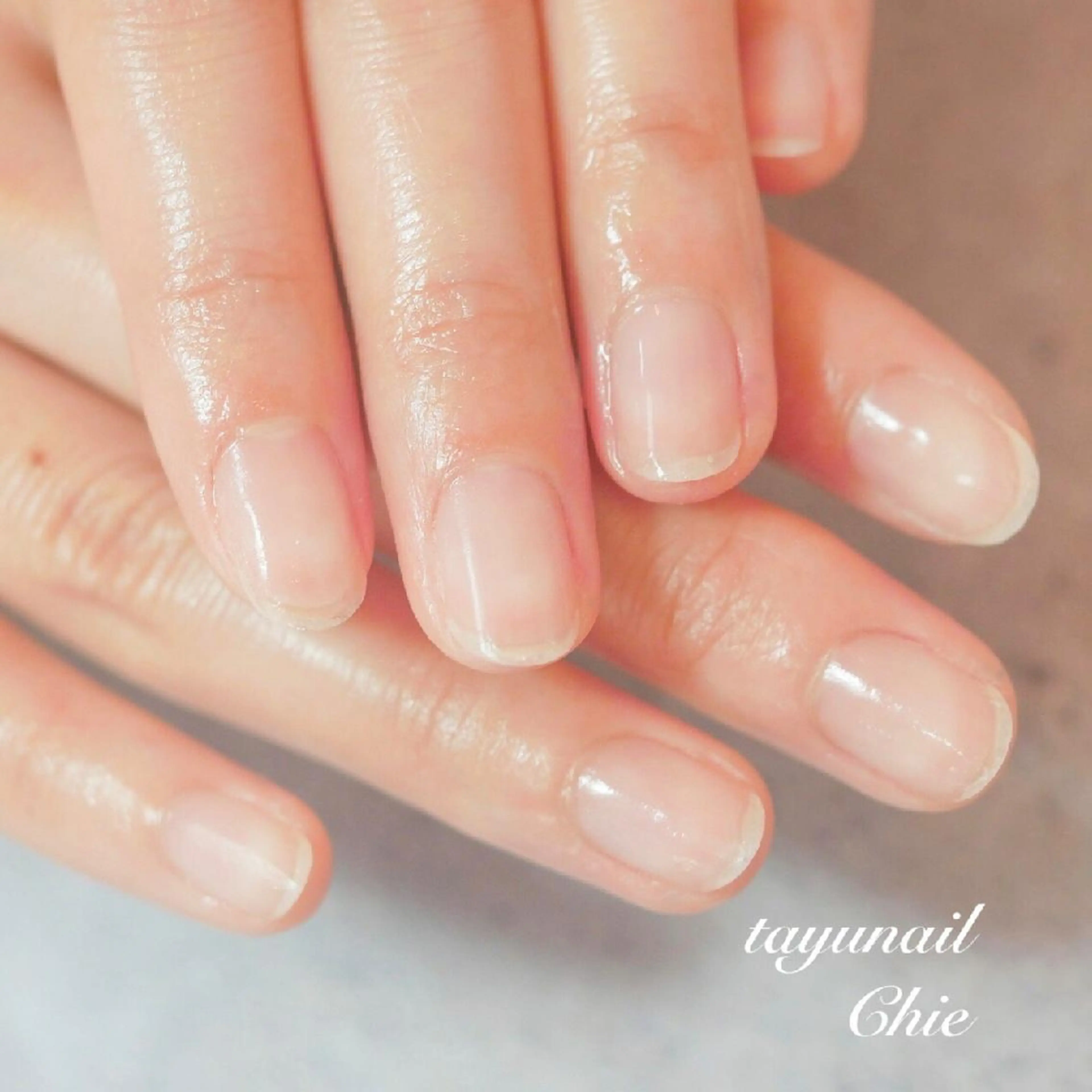 ネイル ブルー ジェルネイル パラジェル 春ネイル ネイルサロン 【たゆnail】のネイルデザイン