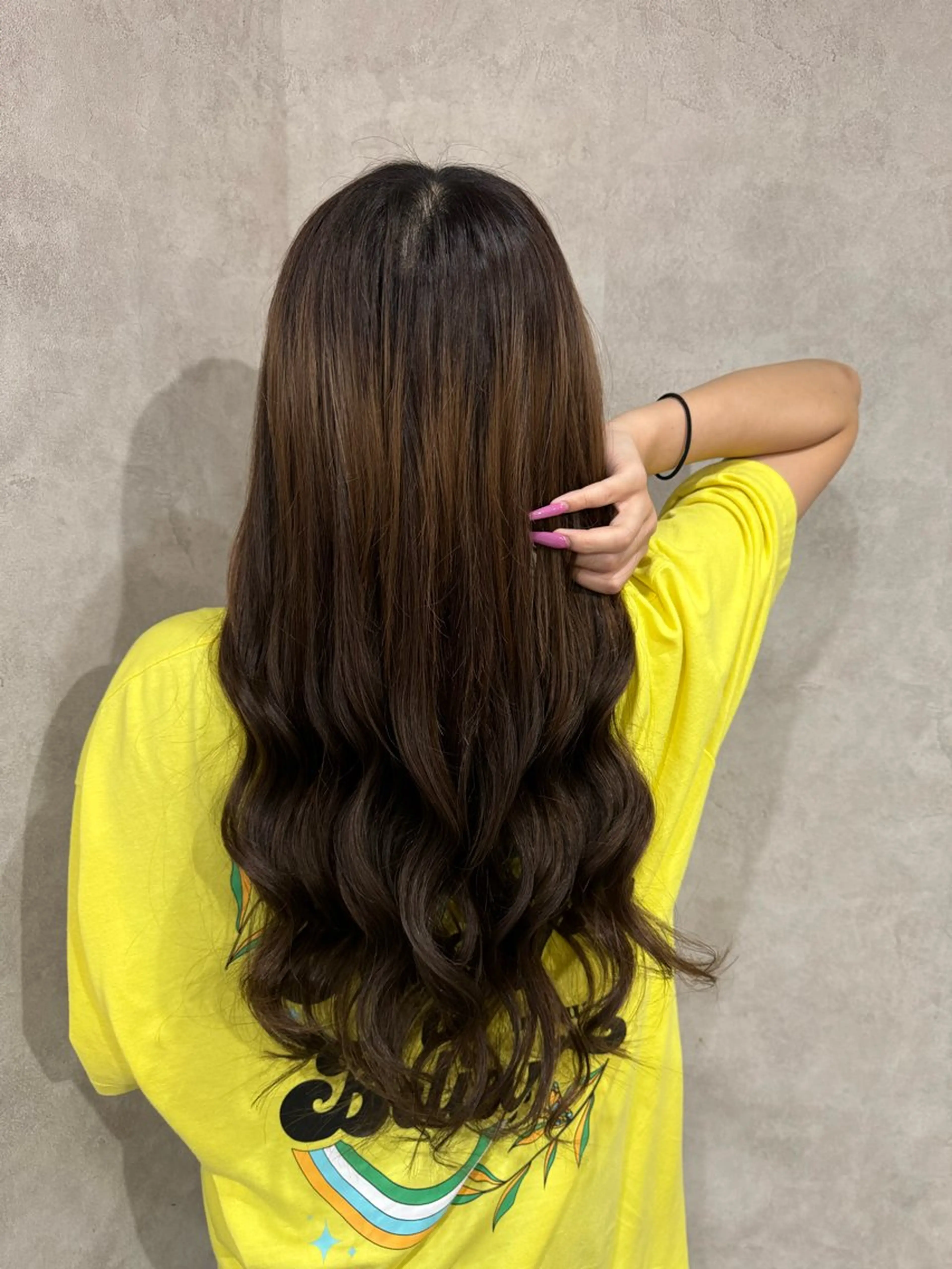 ロング エクステ エクステ un chou chou所属・lisa  ︎︎のヘアスタイル