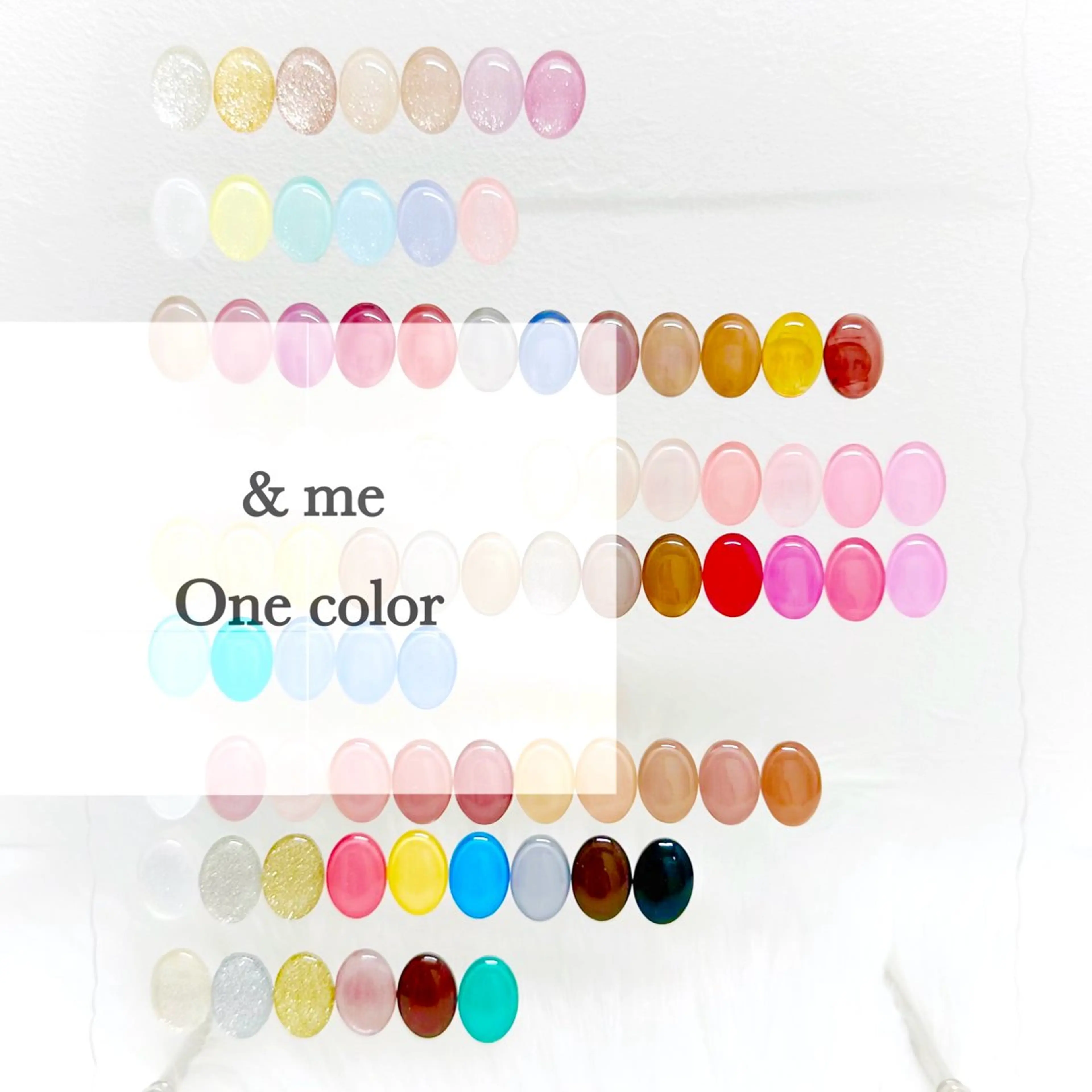 【Jrネイリスト限定】ワンカラー／ラメグラ［オフ無し］の写真