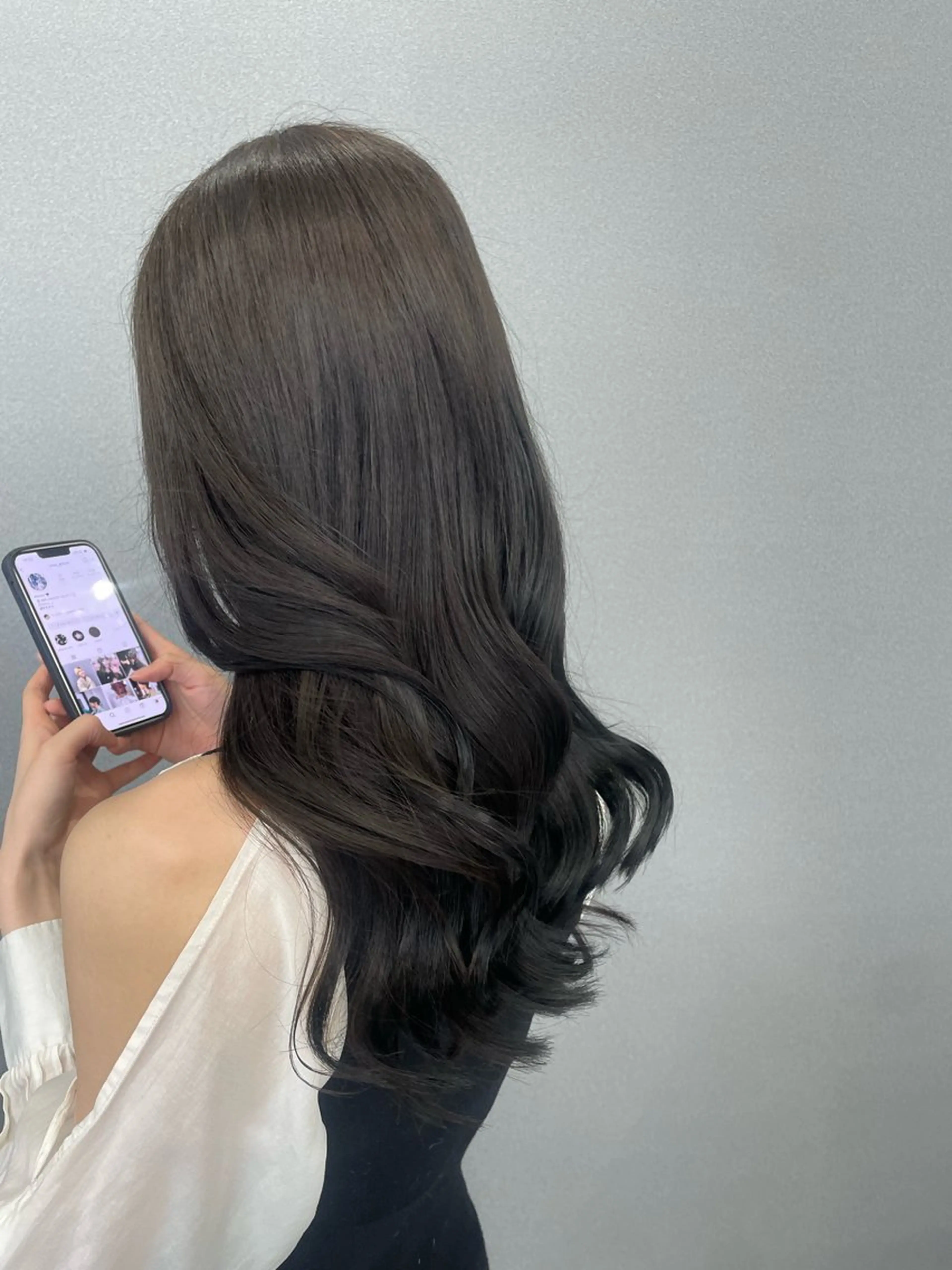 カラー 透明感カラー メンズウルフ🐺♡ ブリーチ♡ヘアメ🎀のヘアスタイル