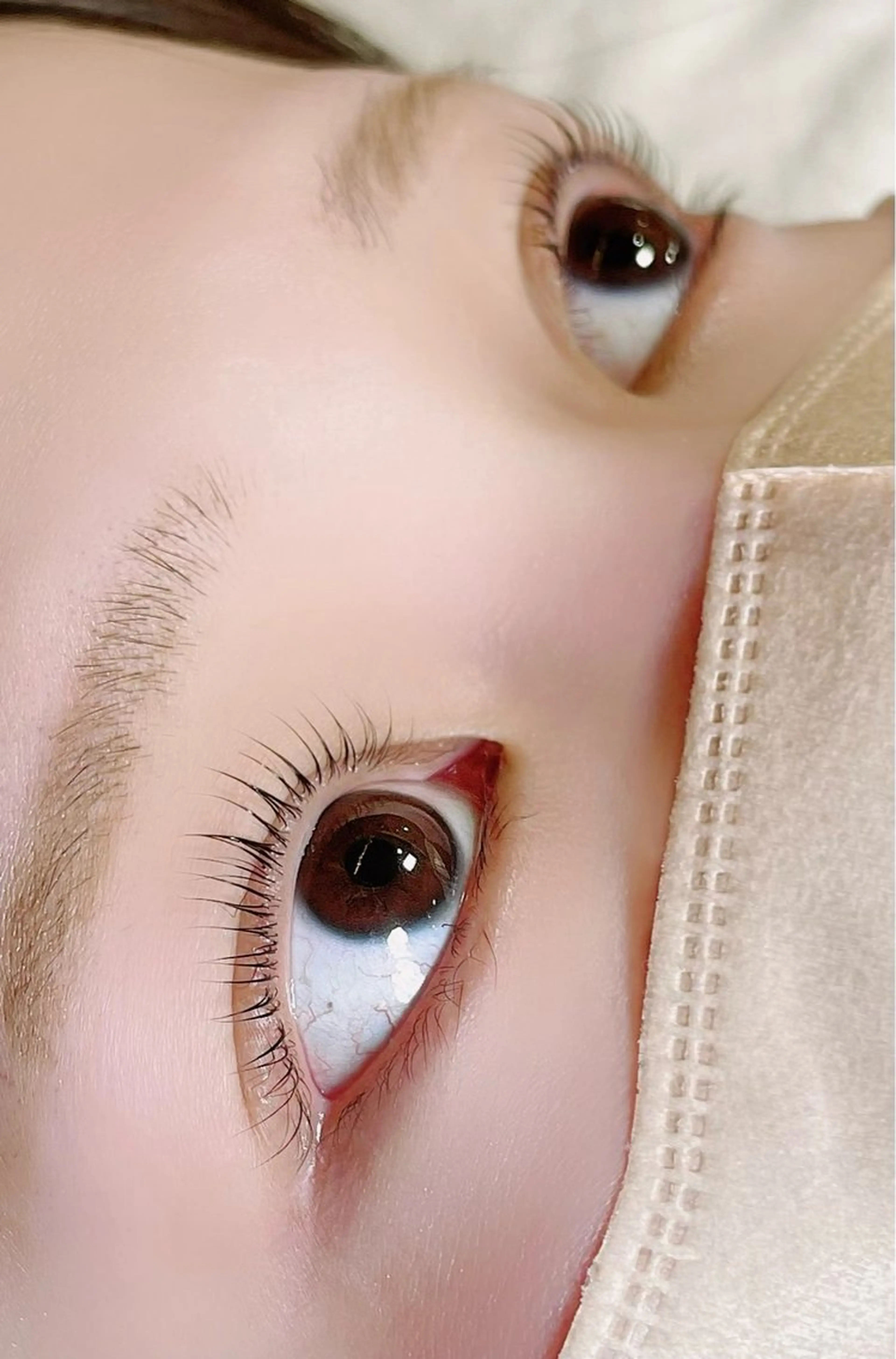 マツエク・マツパ フラットラッシュ パリジェンヌラッシュリフト 一重×まつ毛パーマ ボリュームラッシュ マツパ Charme 五反田・不動前・目黒のマツエク・マツパデザイン