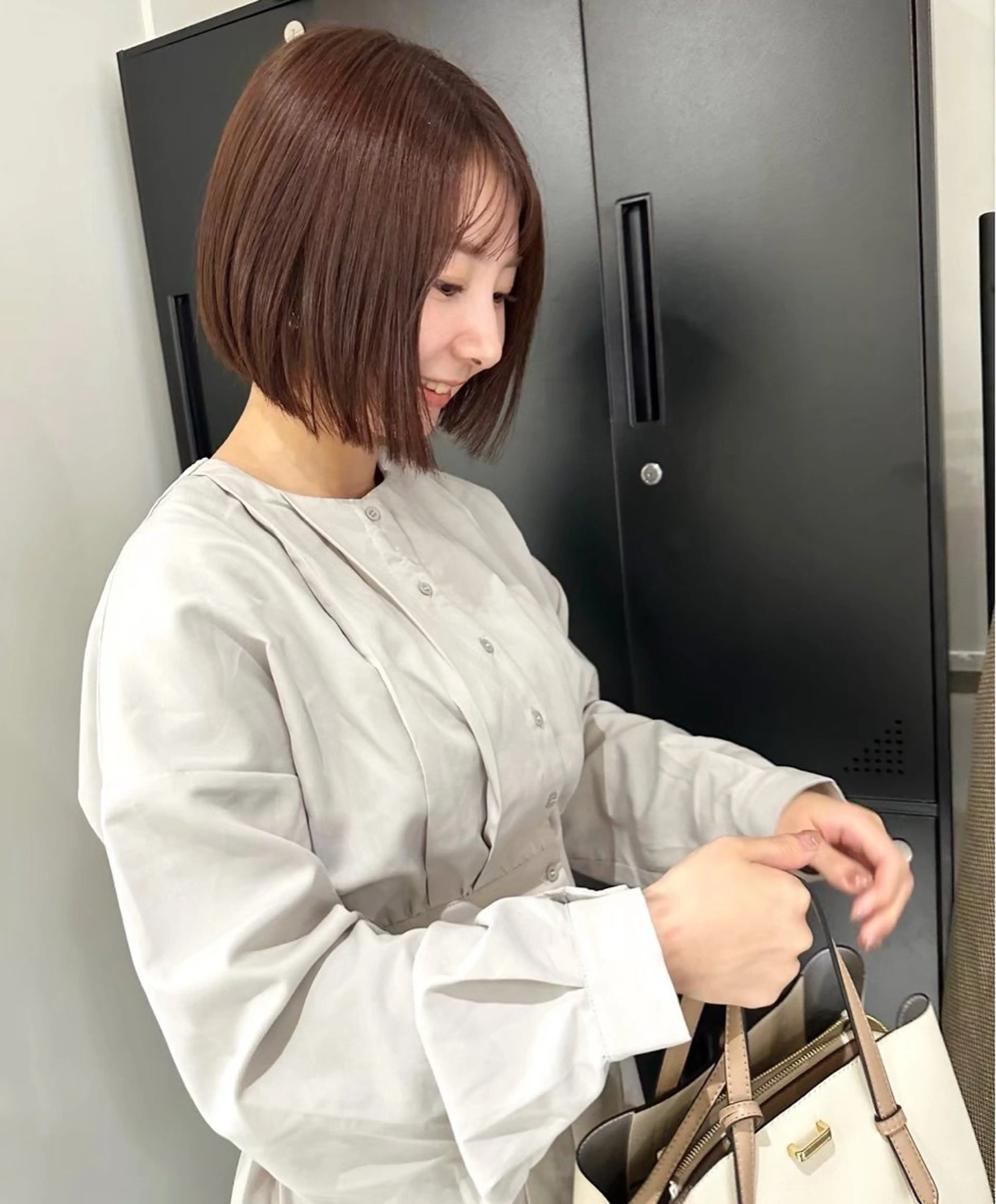 ショート カラー 🌬️attrait 髪質改善/個室サロンのヘアスタイル