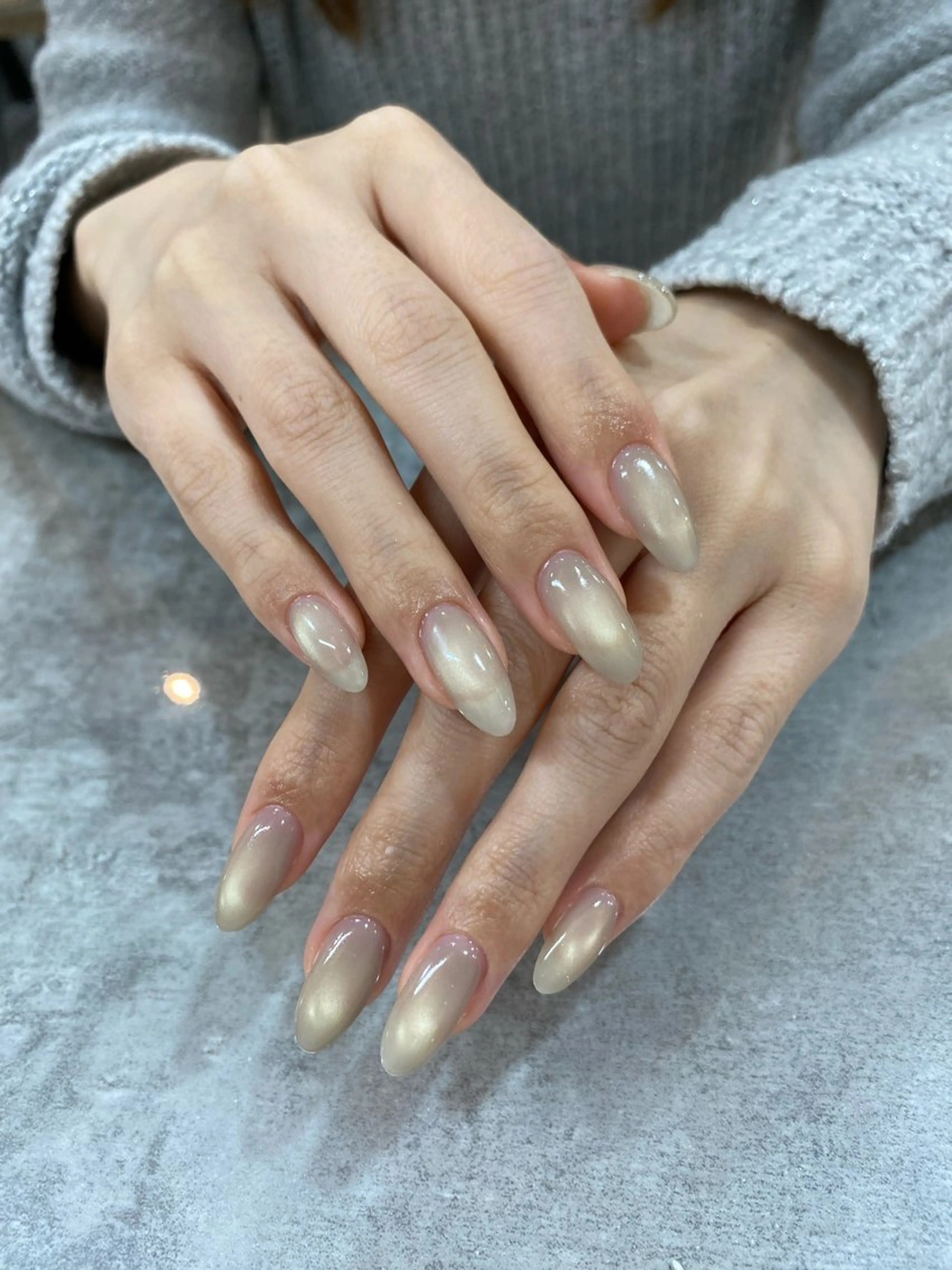 ネイル マグネットネイル tiffin Hatsuneのネイルデザイン