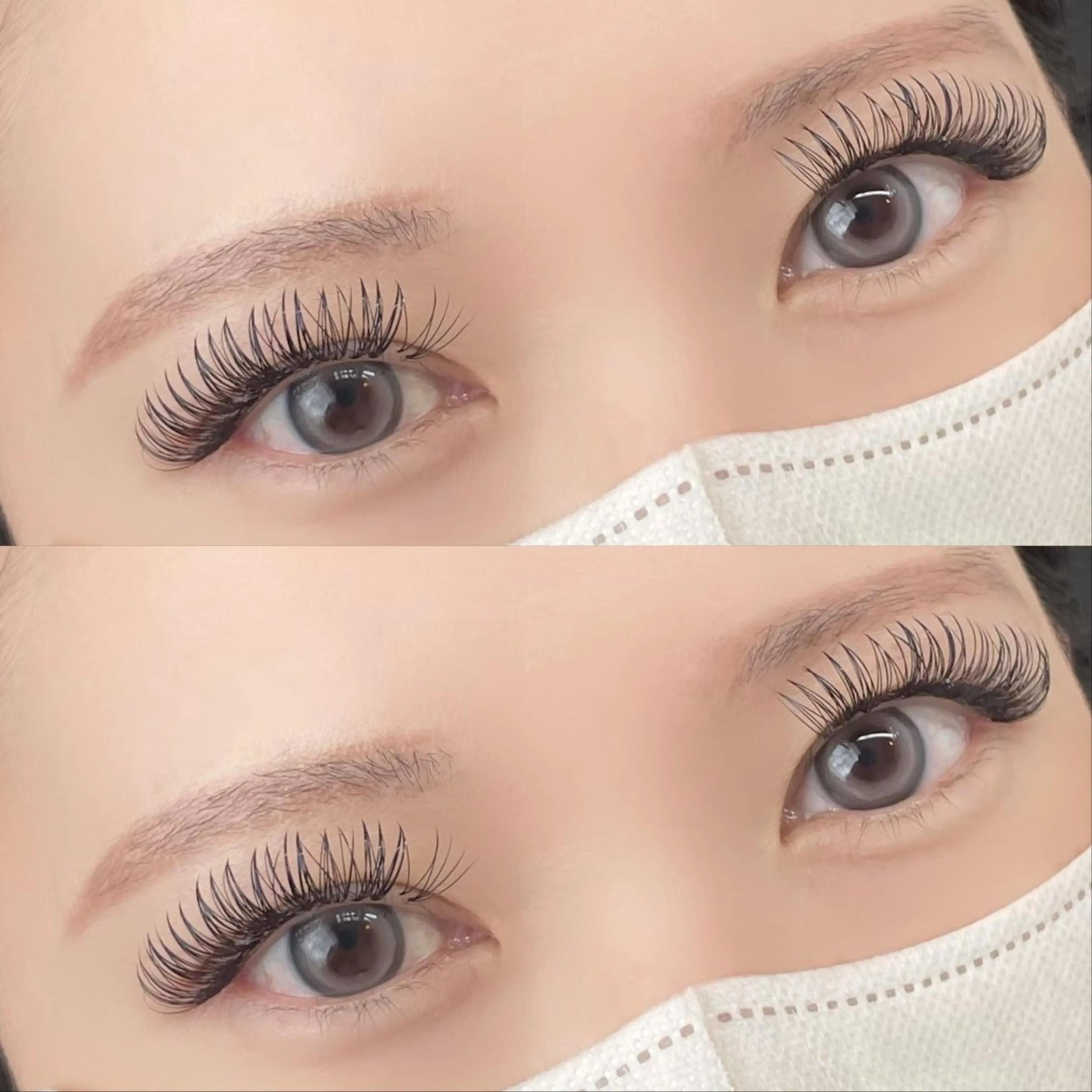 《ミニモ学割》🌈ボリュームラッシュ🌈新メニュー【ドーリーボリュームラッシュ】240本の写真