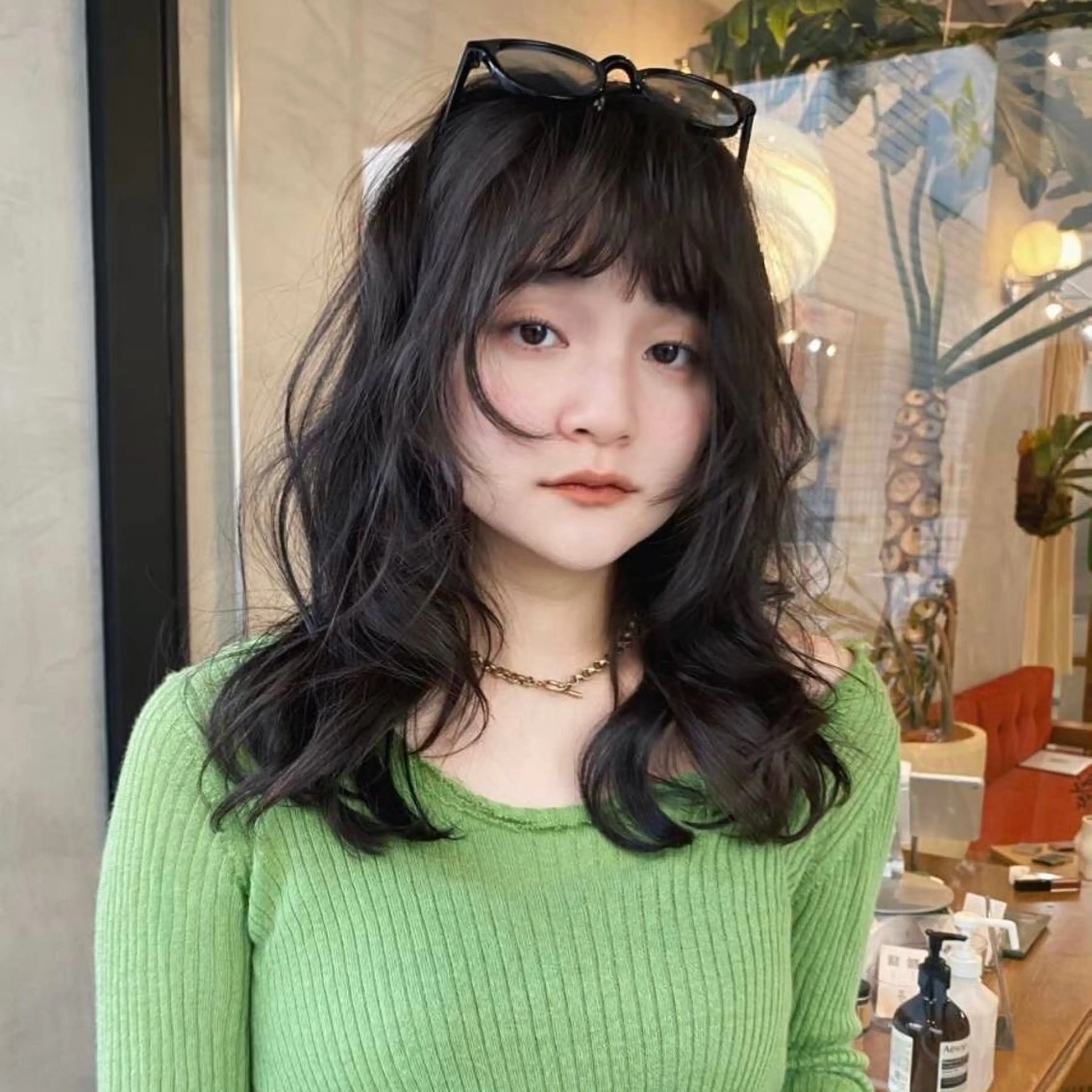 ロング ヘアカラー トリートメント ヘッドスパ 表参道/三軒茶屋/ ebiのヘアスタイル