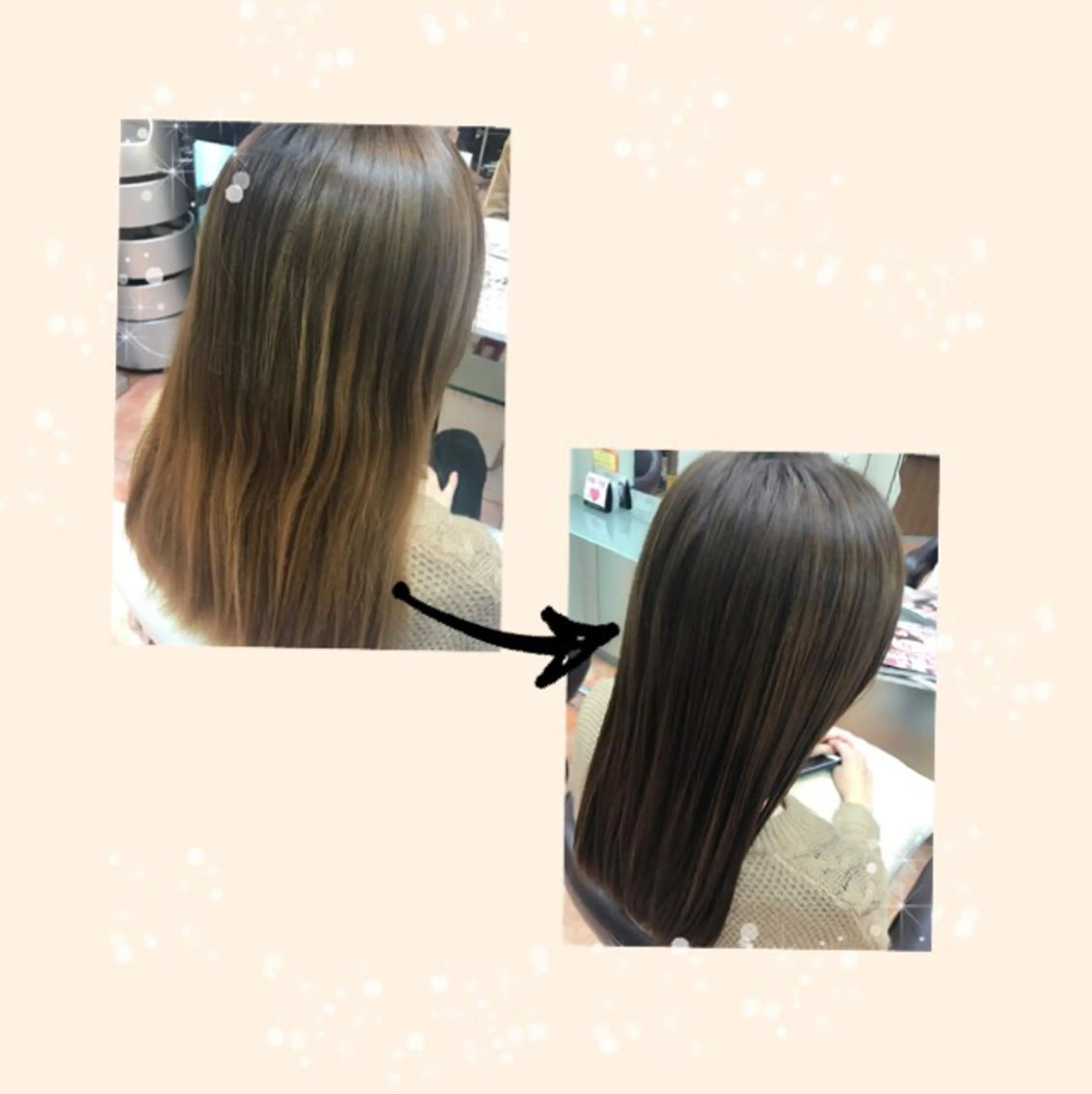 ロング カラー 🍀富久 永梨🧸のヘアスタイル