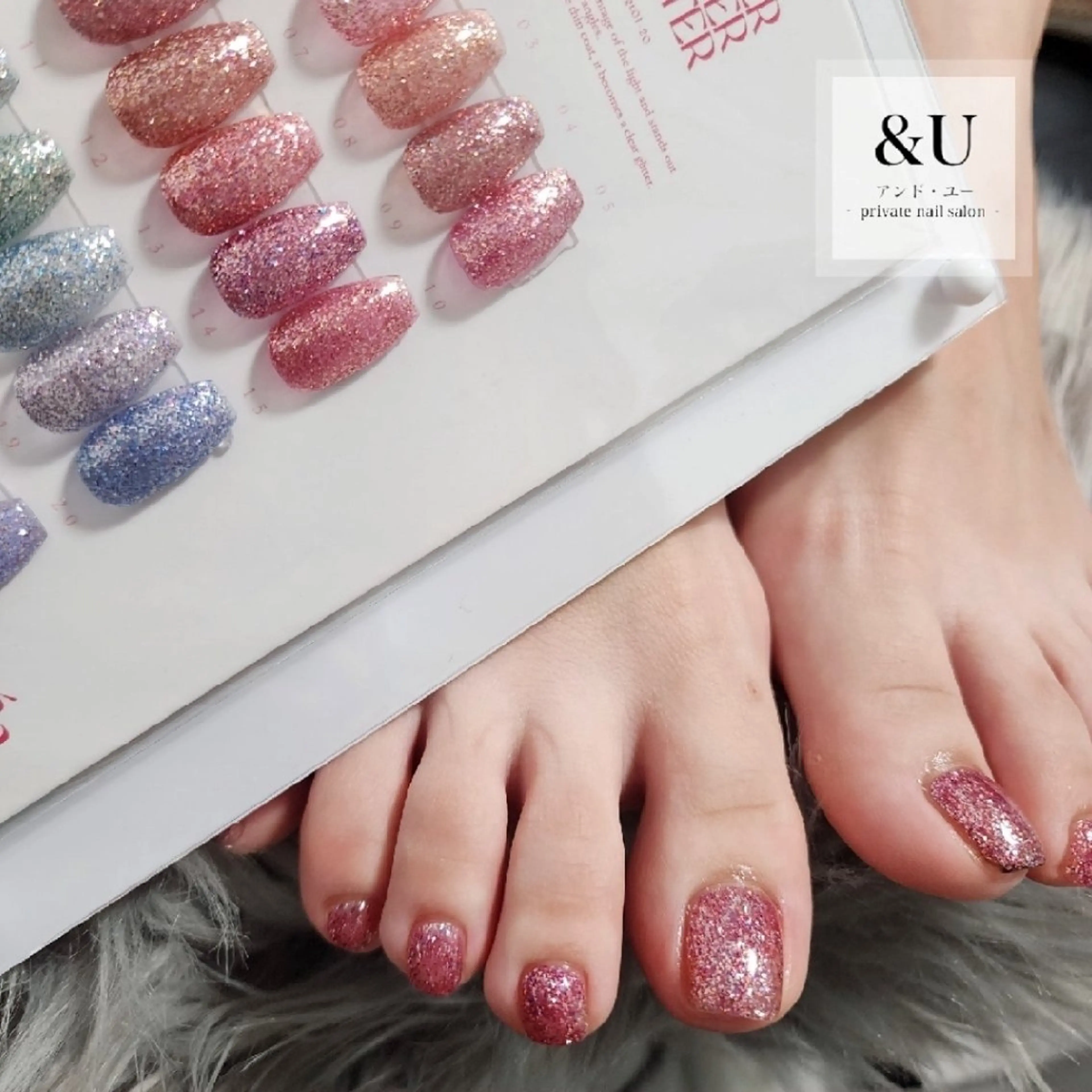 ネイル フットネイル ジェルネイル ＆Ｕ (アンド・ユー)のネイルデザイン