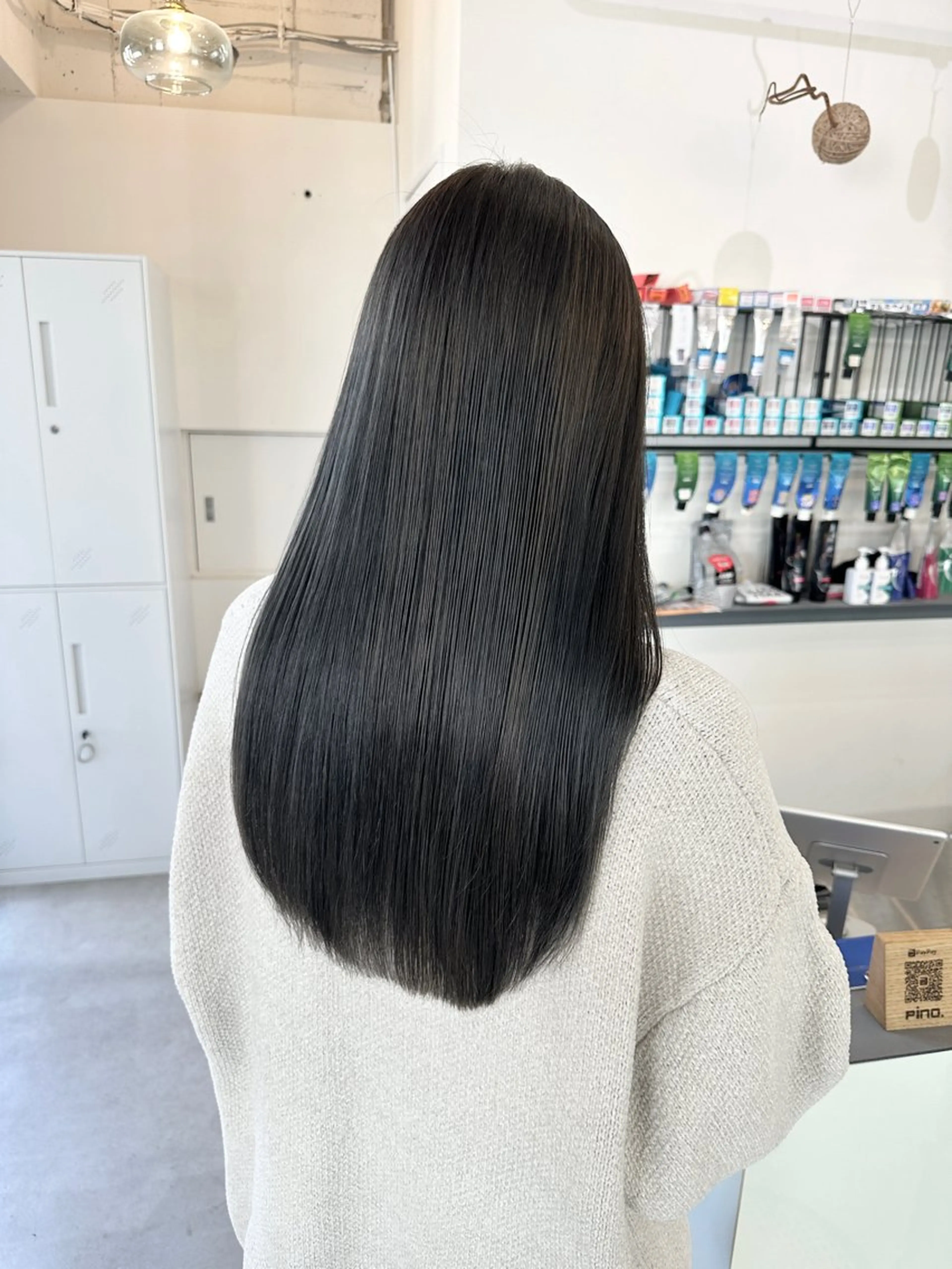 ロング カラー カット ヘアカラー トリートメント 髪質改善特化【荻窪】 RYOTOのヘアスタイル
