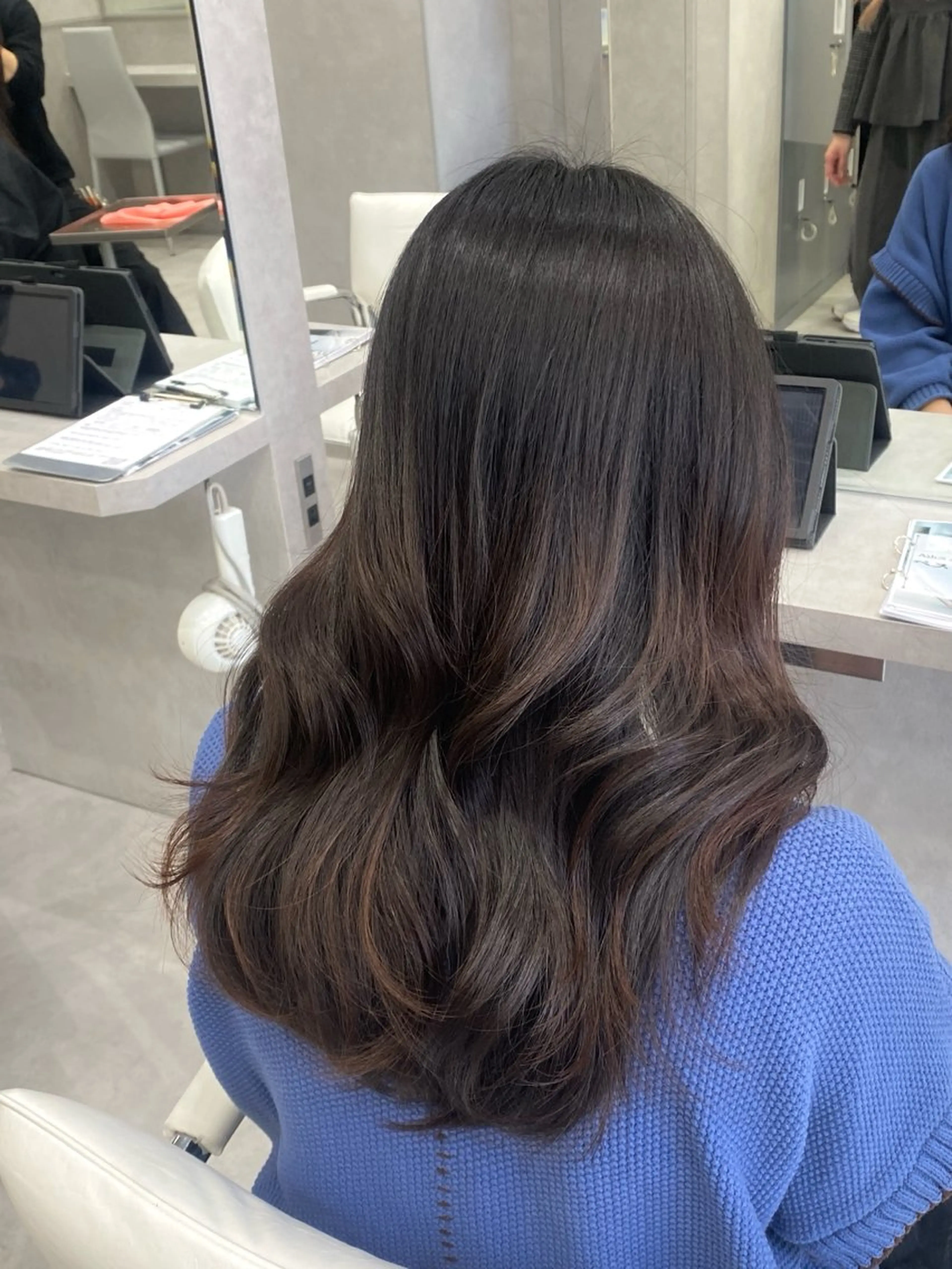 【U30限定】韓国風デジタルパーマ+似合わせカットの写真