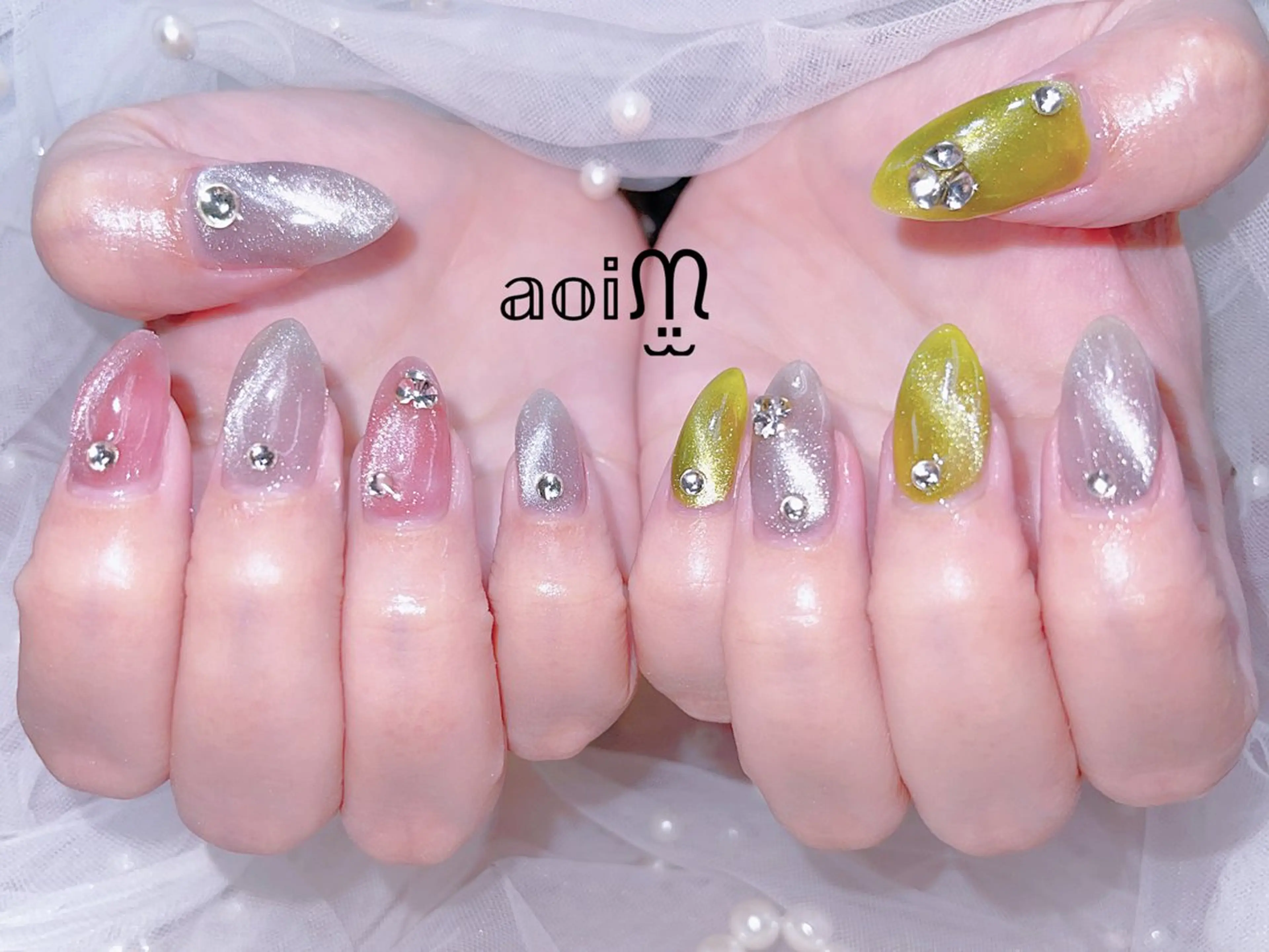 ネイル 葵うさぎ AIのネイルデザイン