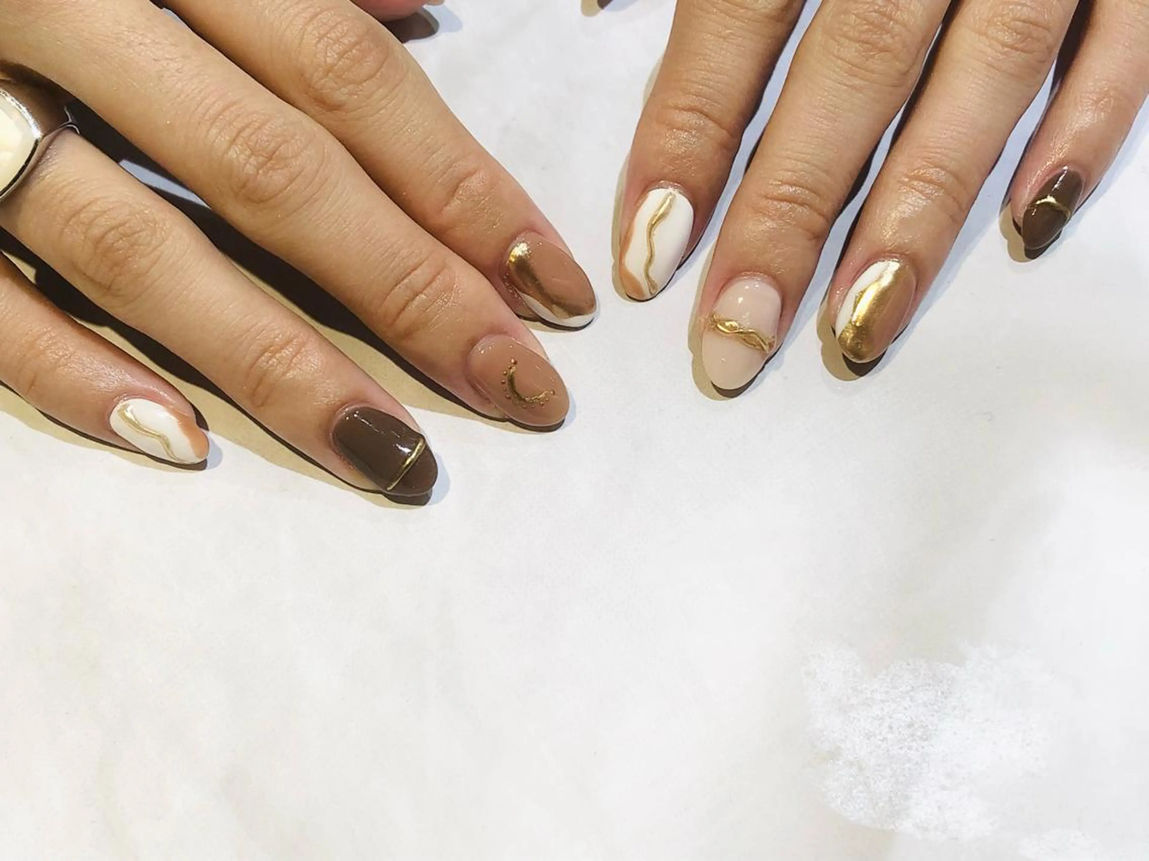 ネイル 舞田 苑香のネイルデザイン