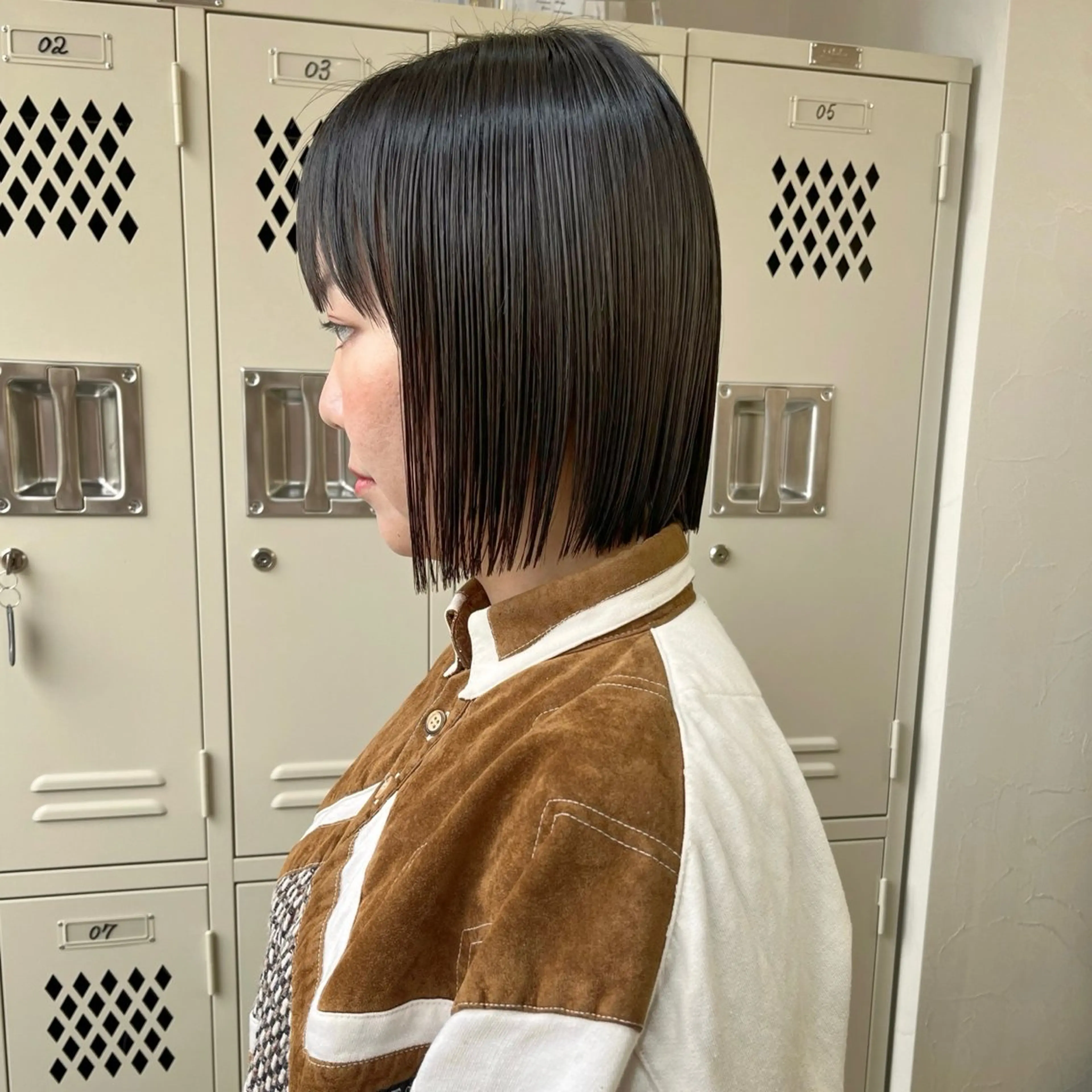 ショート ボブ 髪質改善 レイヤーカット 似合わせカット ショートヘア カット 縮毛矯正 トリートメント 初めてのショート お任せください✂️のヘアスタイル