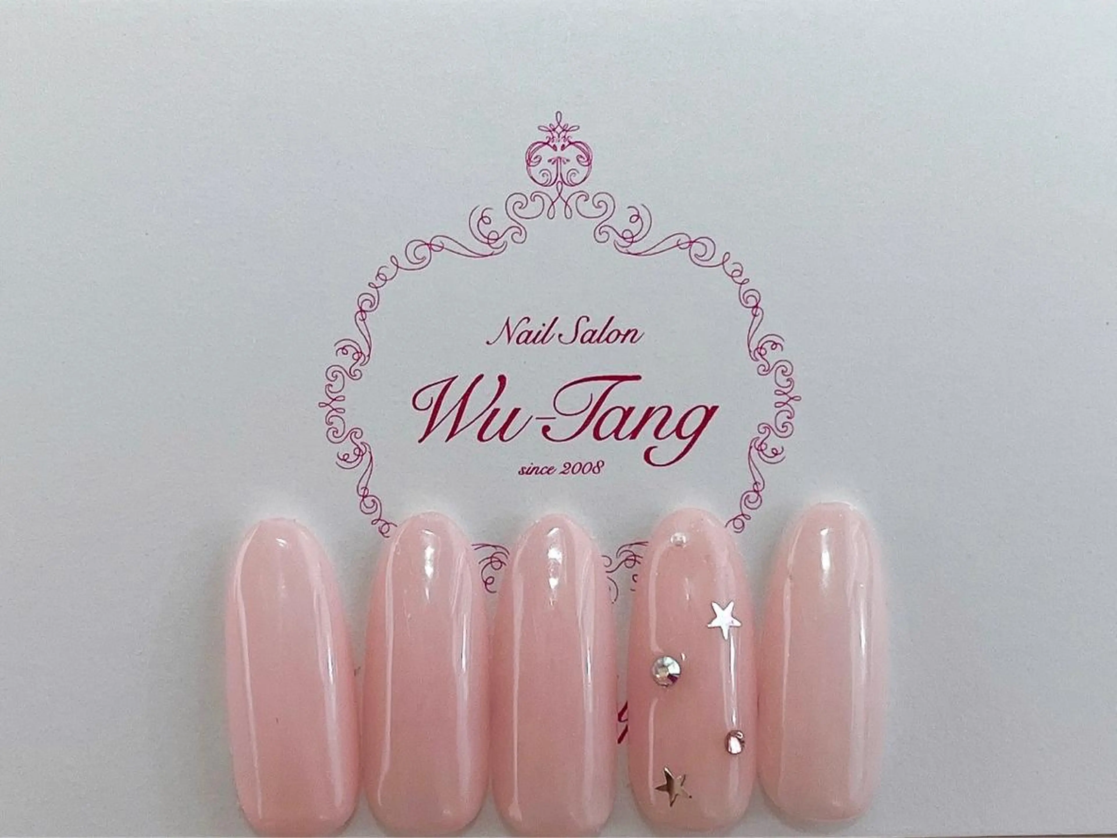 ネイル アートネイル シンプルネイル 堤 花のネイルデザイン