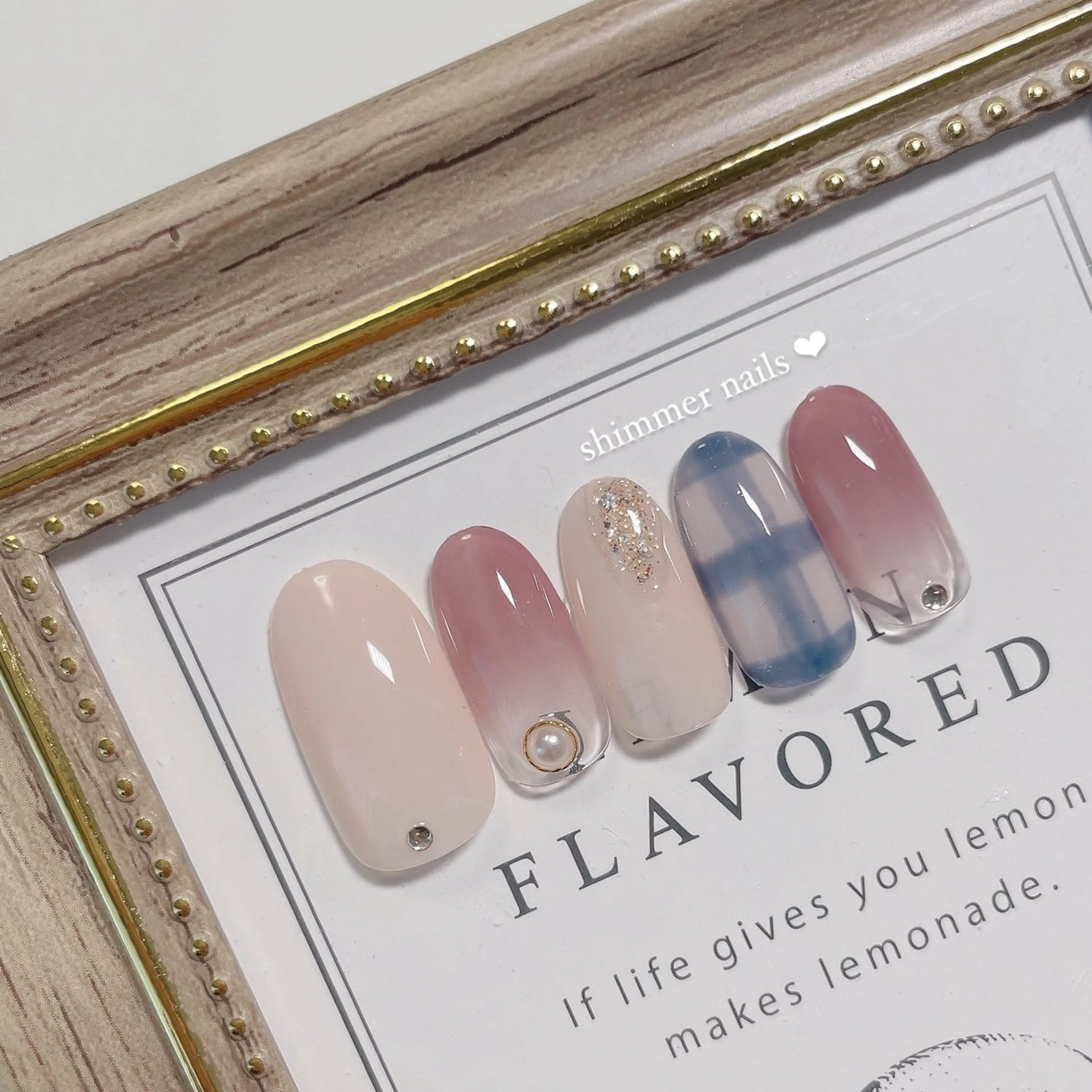 ネイル shimmer nailsのネイルデザイン