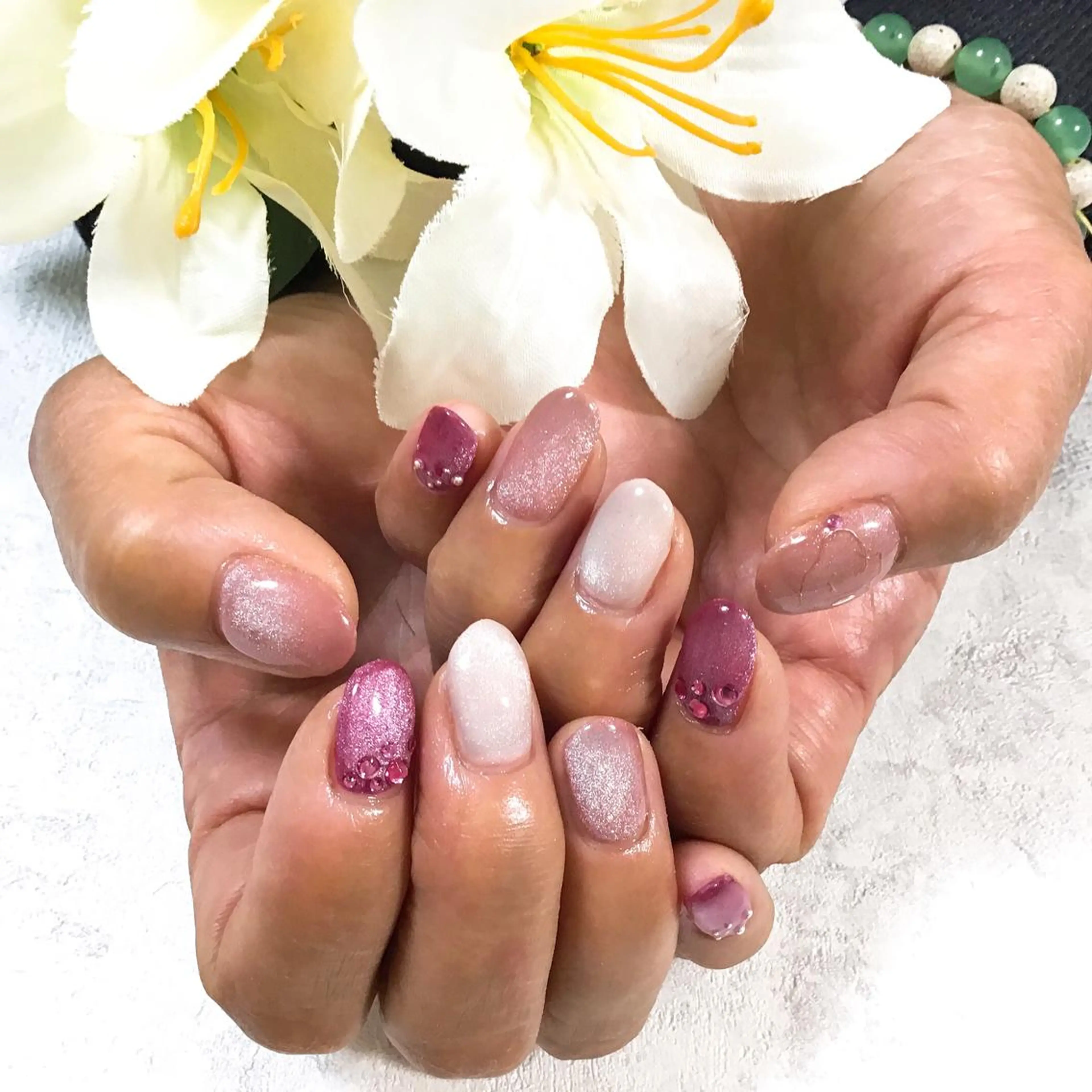 ネイル マグネットネイル BINERVA nail salonのネイルデザイン