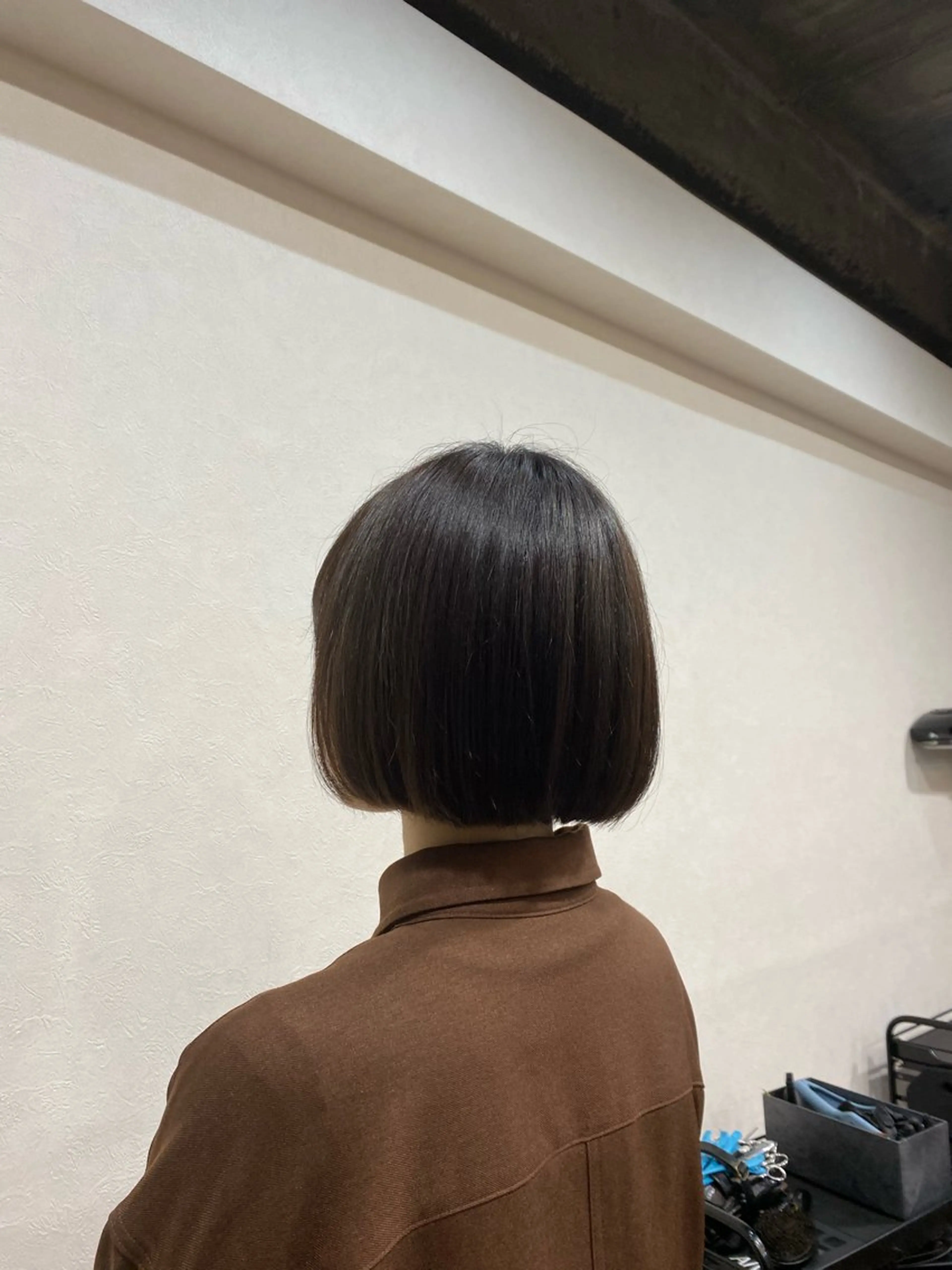 ショート カラー ボブ 似合わせカット Hosaki ：池袋🎀🫧のヘアスタイル