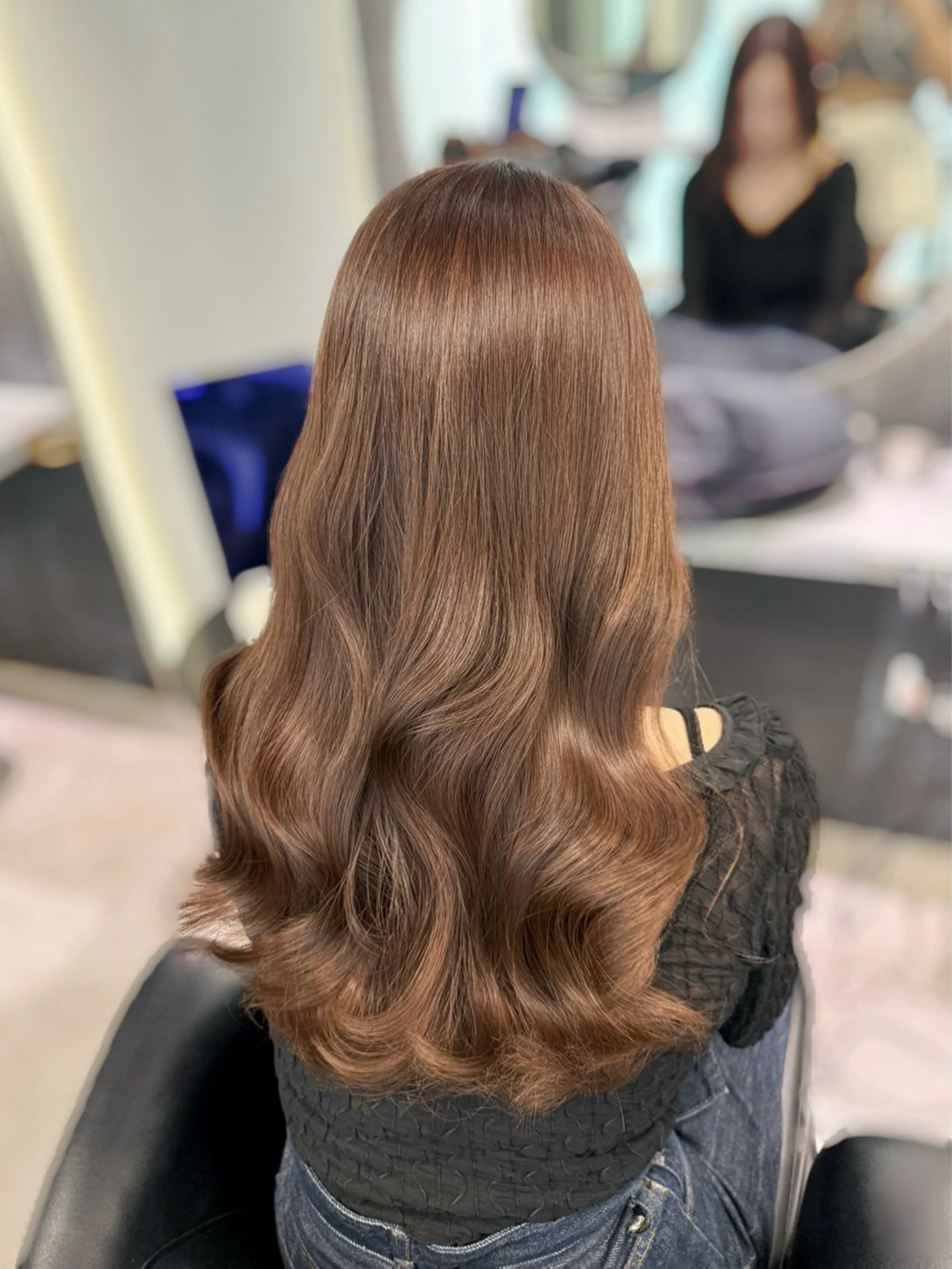 ロング カラー 韓国技術習得者🩰 narumi🤍のヘアスタイル