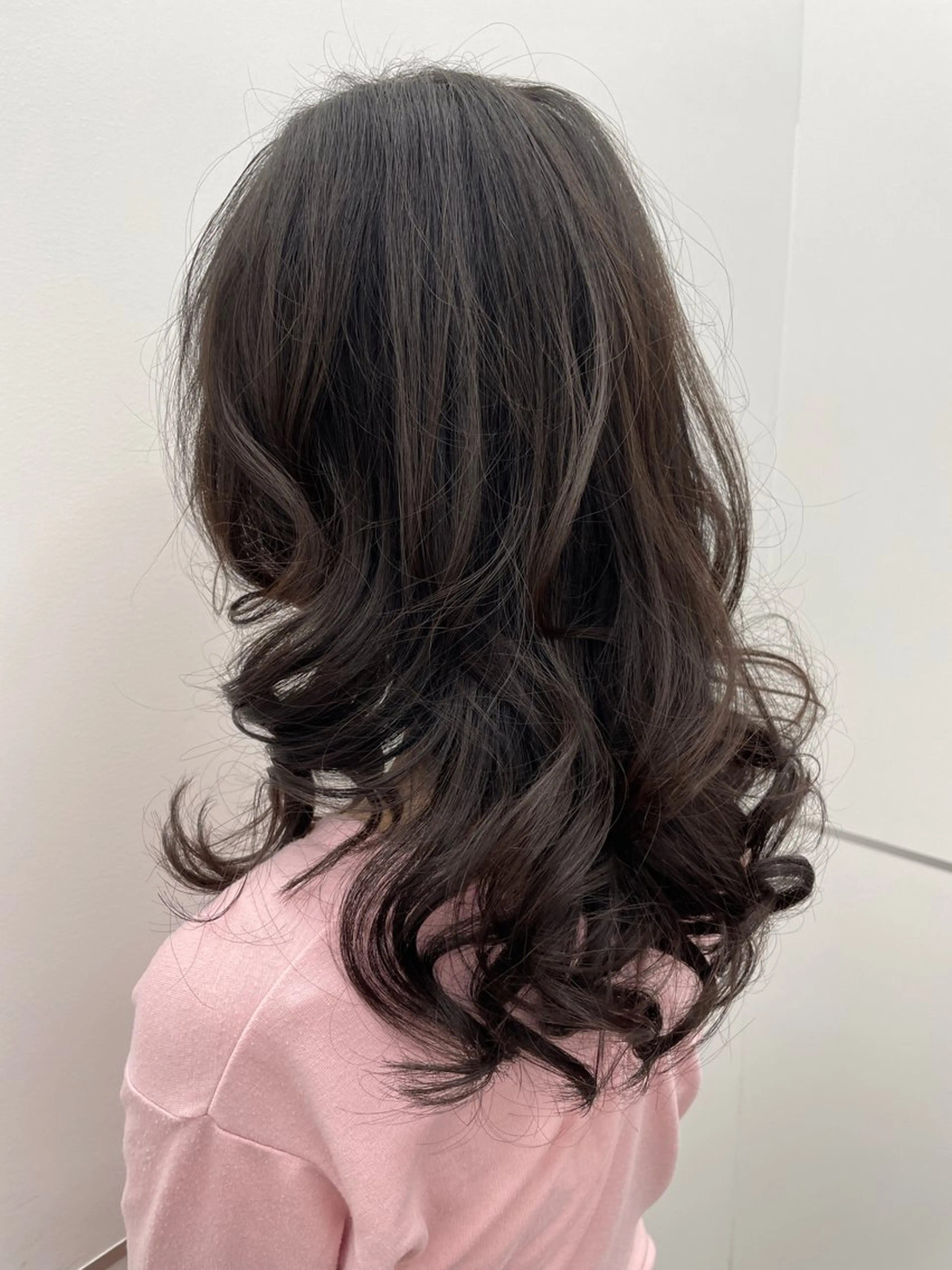 セミロング ha ruのヘアスタイル