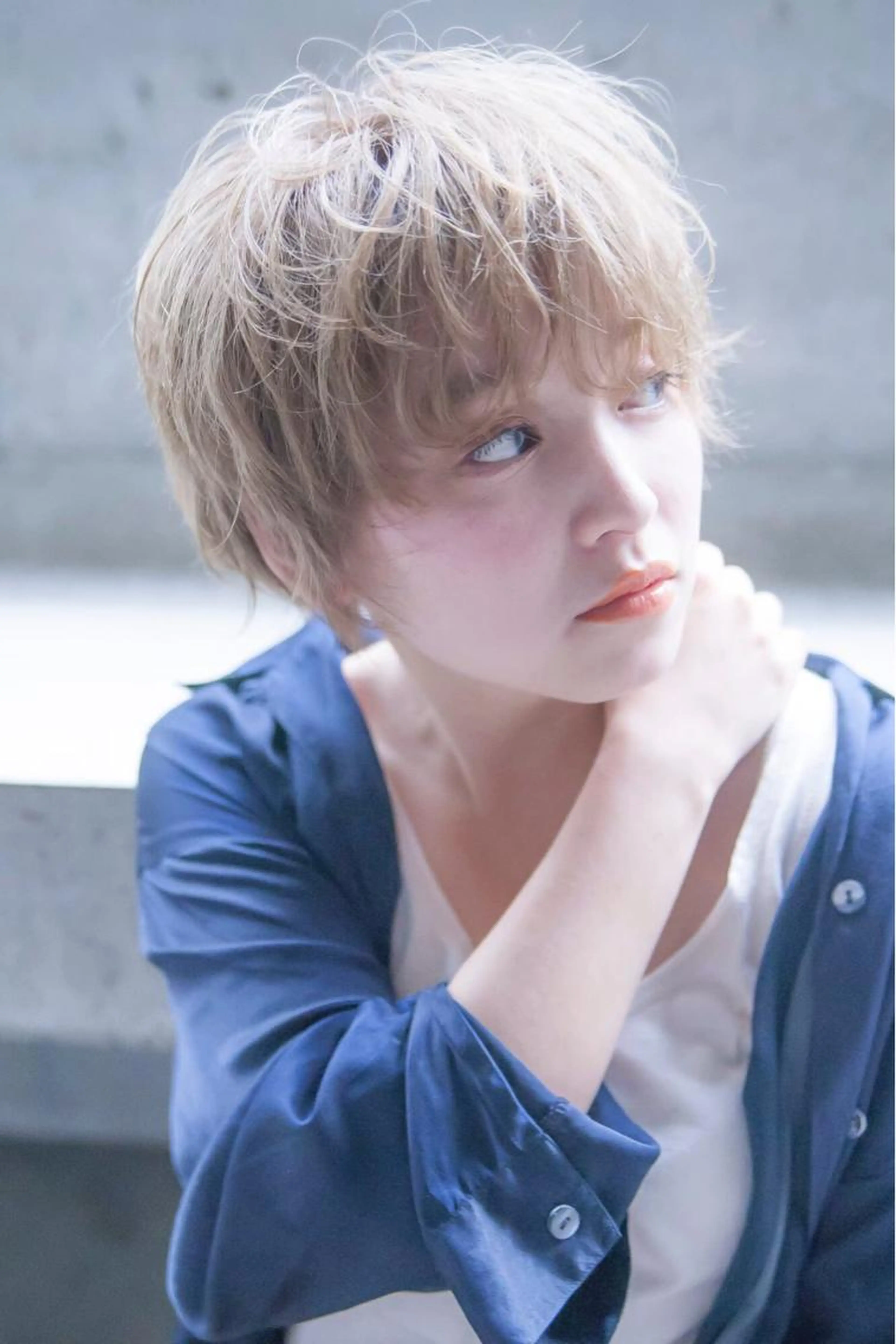 【レディース】1番人気⚡️ブリーチONカラー⚡️×ディープレイヤートリートメント×デザインカット✂️の写真