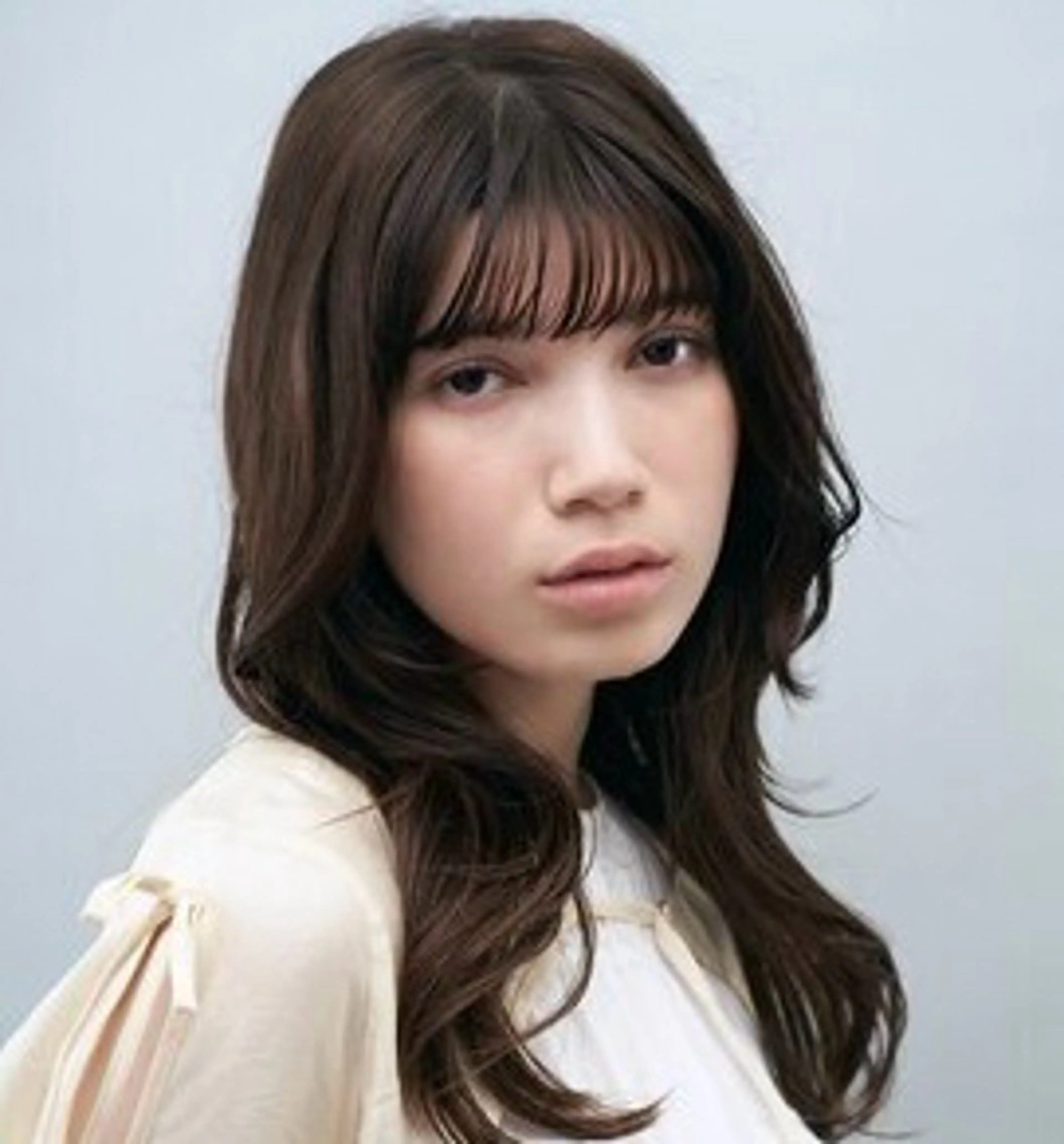 ロング カット ヘアカラー トリートメント ヘッドスパ ヘアセット 短めショートカット カットモデルのヘアスタイル