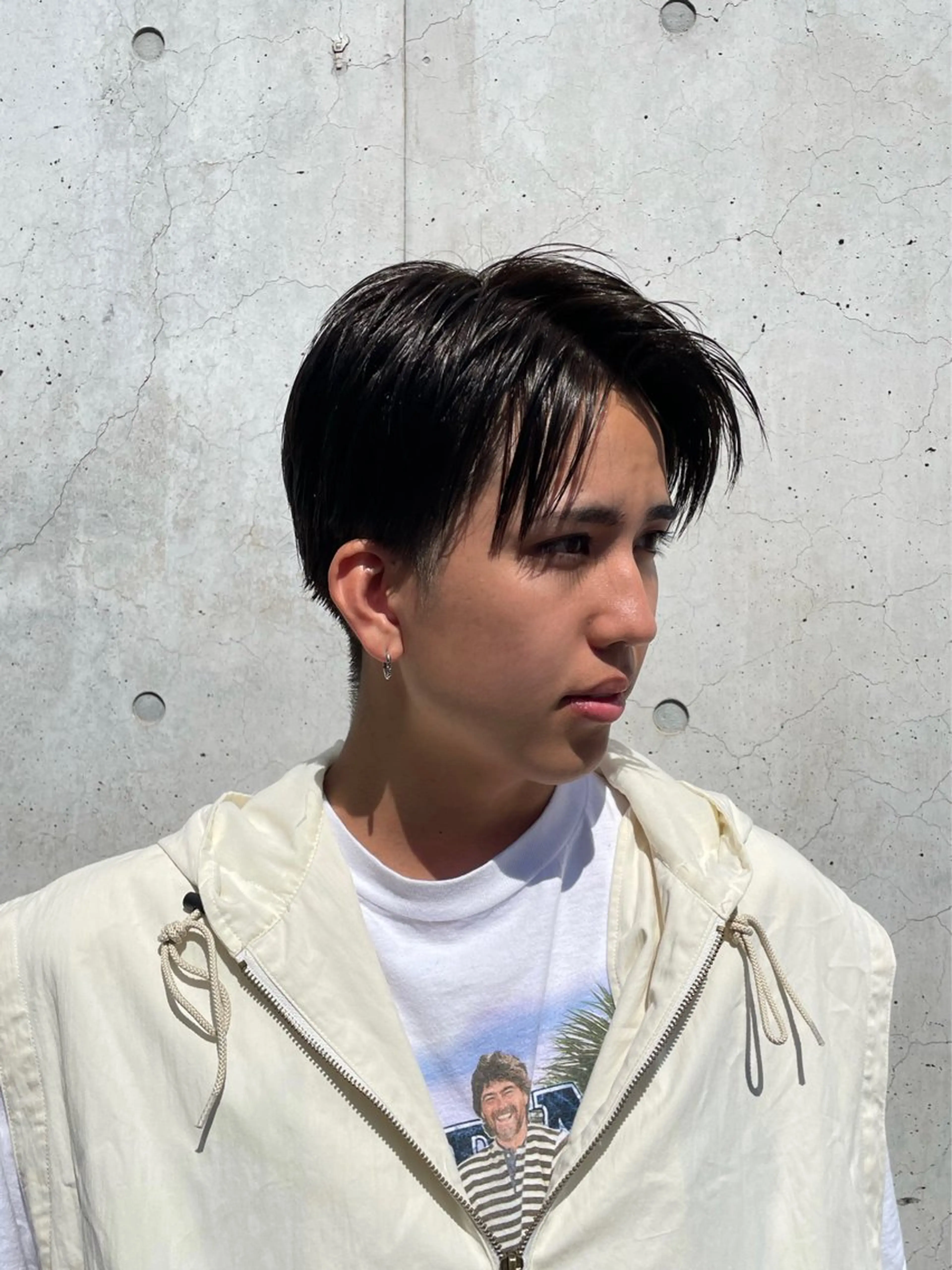 メンズ メンズ就活ヘア レイヤー🩶🎀 ブリーチ/なるのヘアスタイル