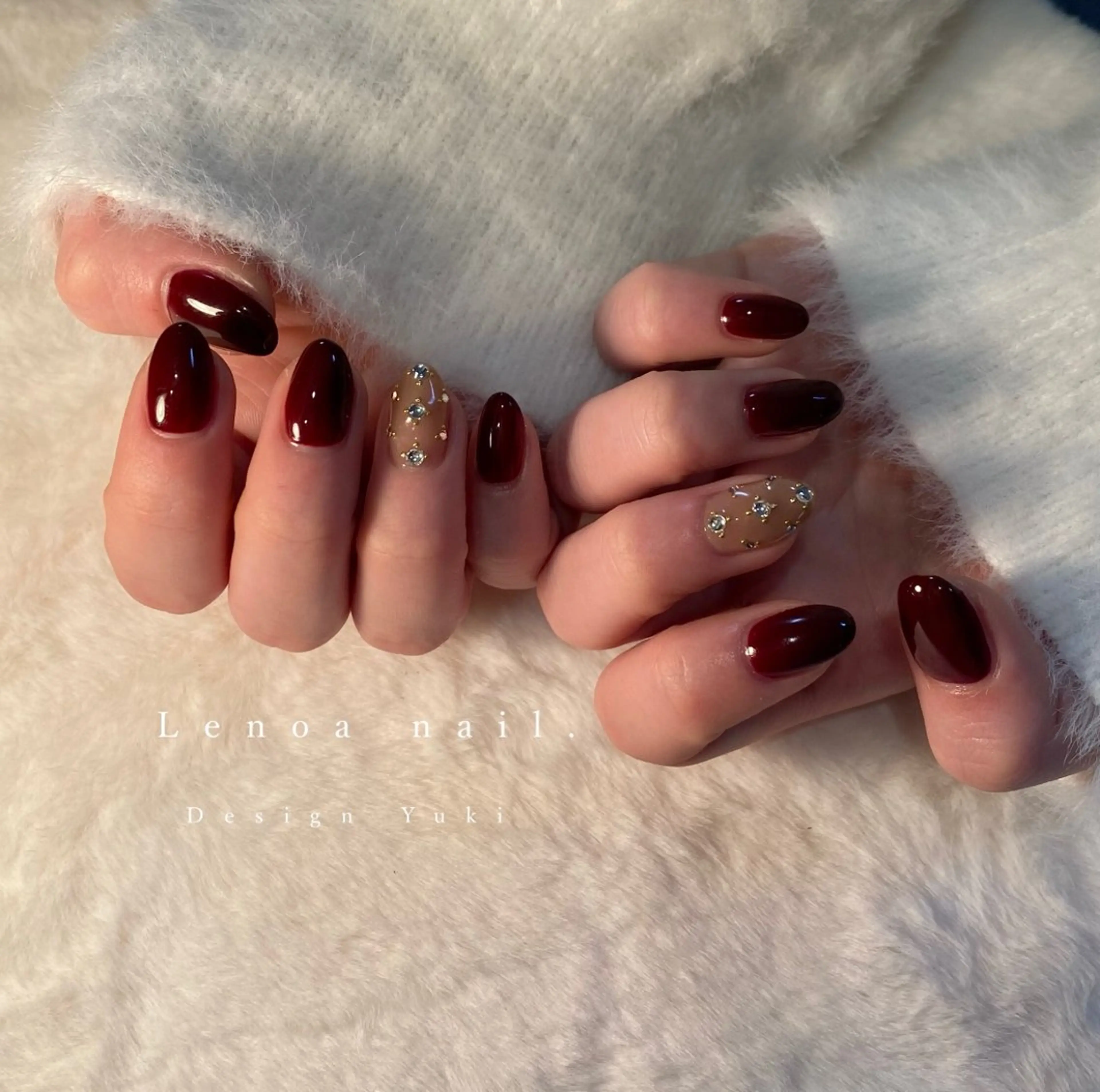 ネイル ハンドネイル Lenoa Yukiのネイルデザイン