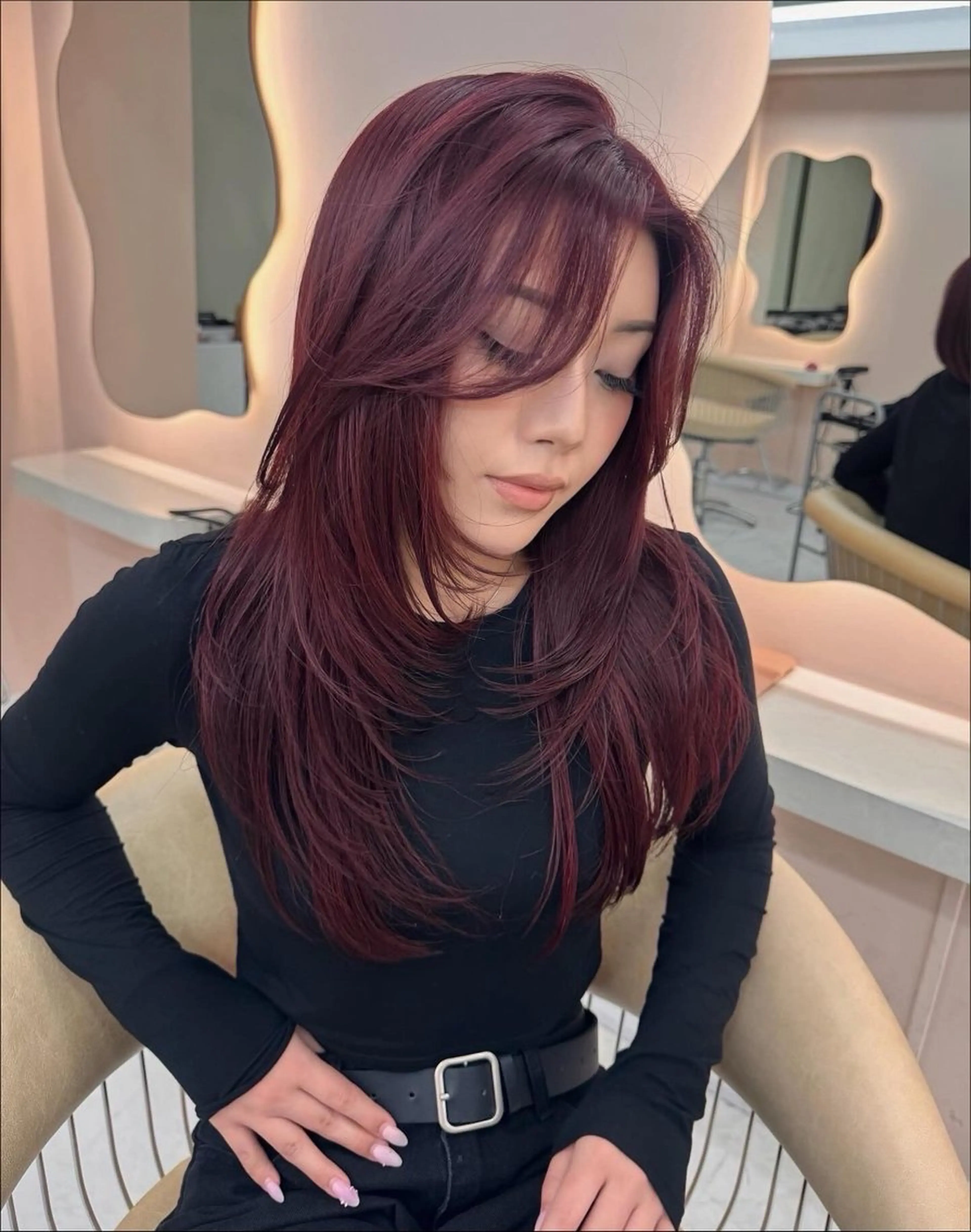 ロング SHINO 渋谷/海外ヘア✨️のヘアスタイル