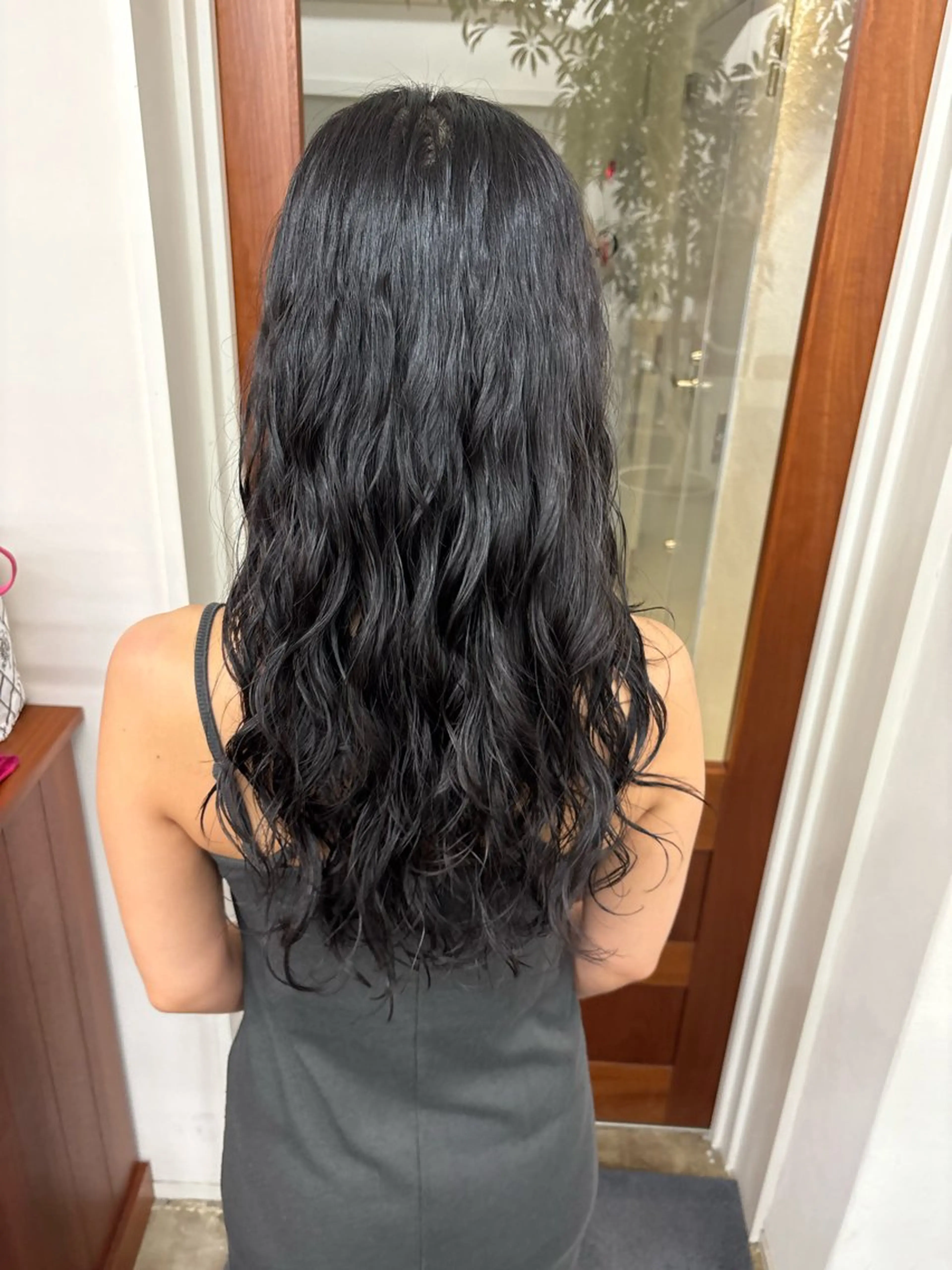 ロング パーマ ロング レイヤー/顔周り/ 透明感/ののか💞のヘアスタイル