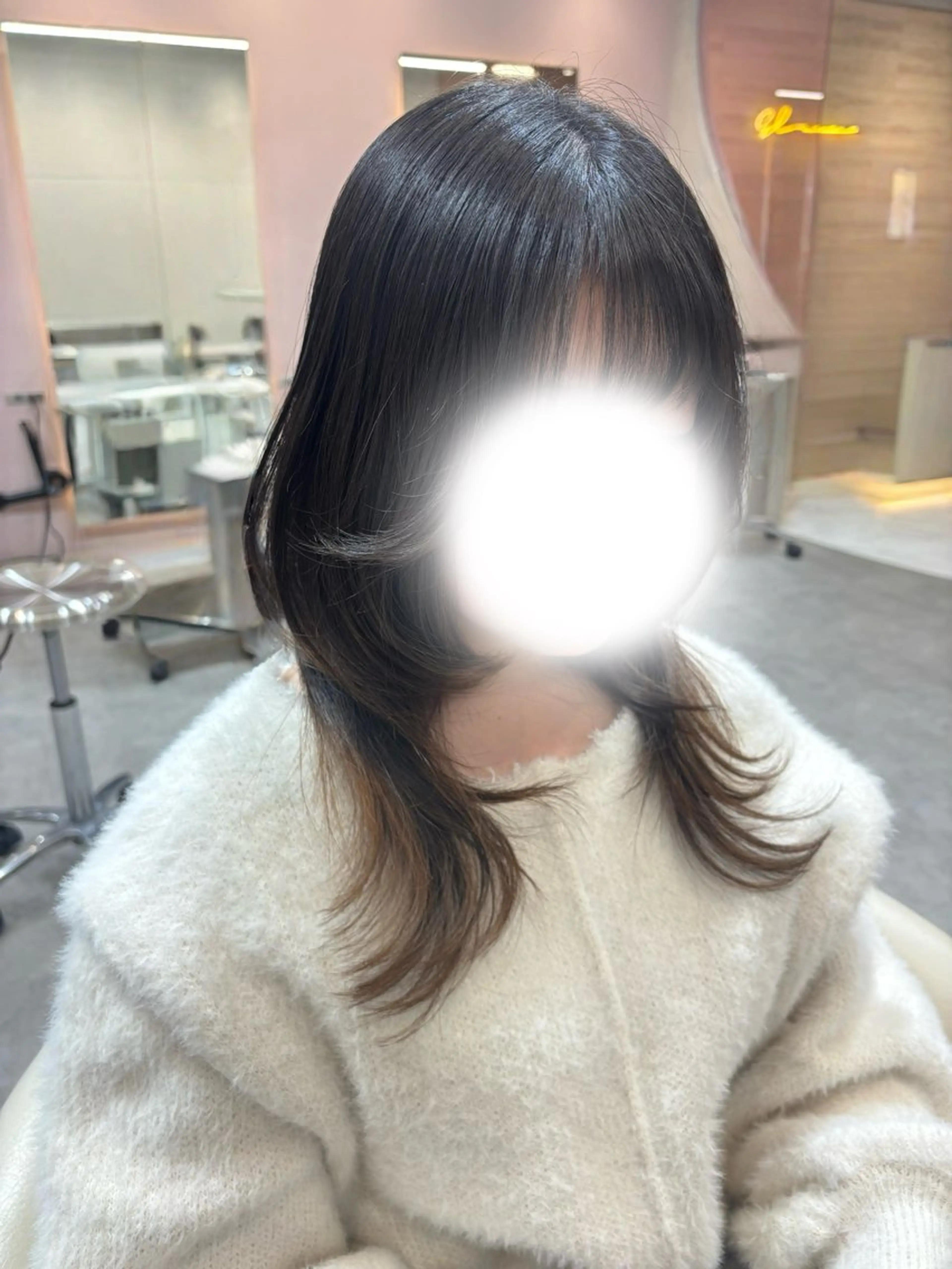 ロング ハッシュカット 大宮/トレンドヘア 🌙Kaoriのヘアスタイル