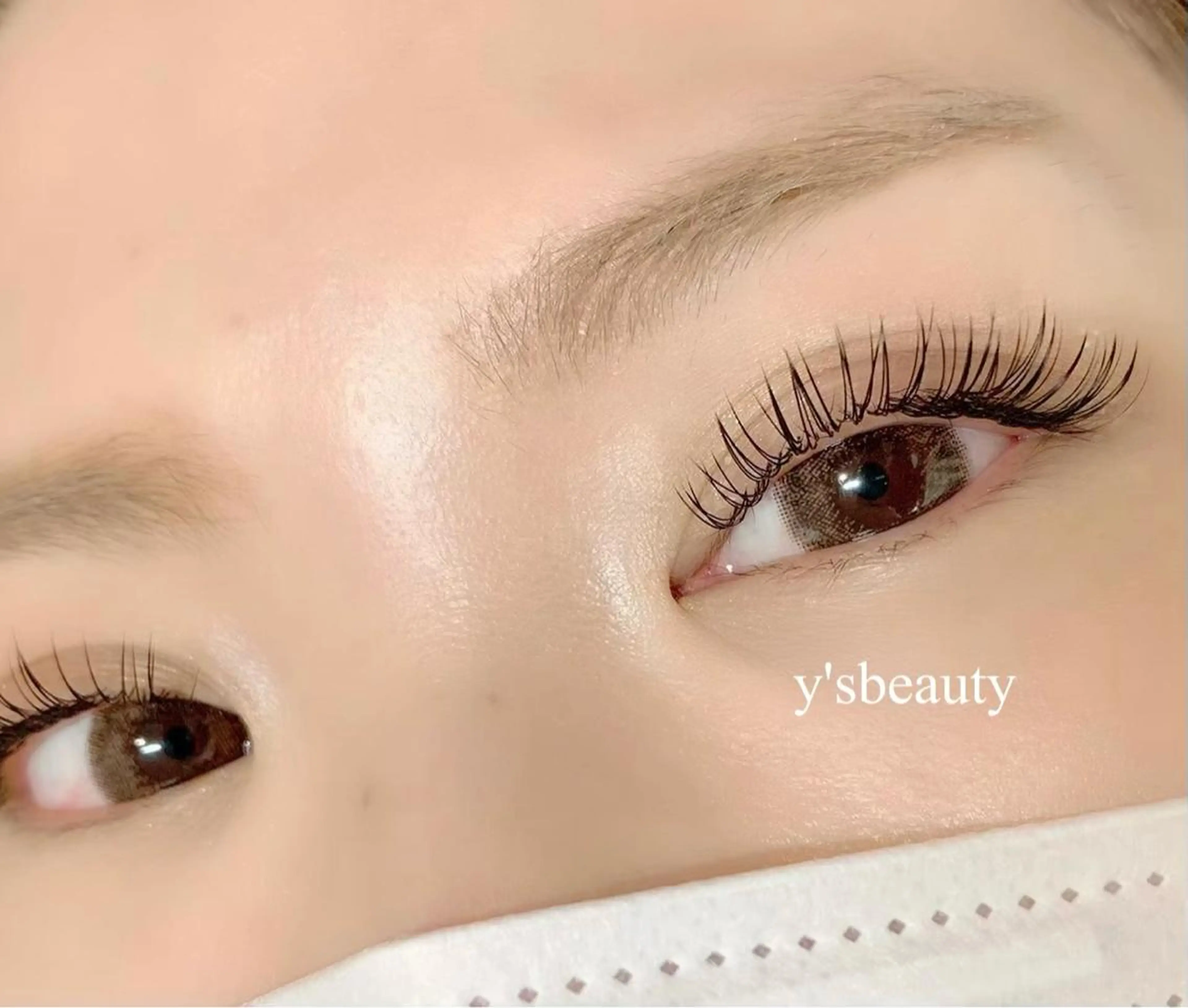 マツエク・マツパ フラットラッシュ y'sbeauty天王寺店所属・y'sbeauty 天王寺店anのマツエク・マツパデザイン
