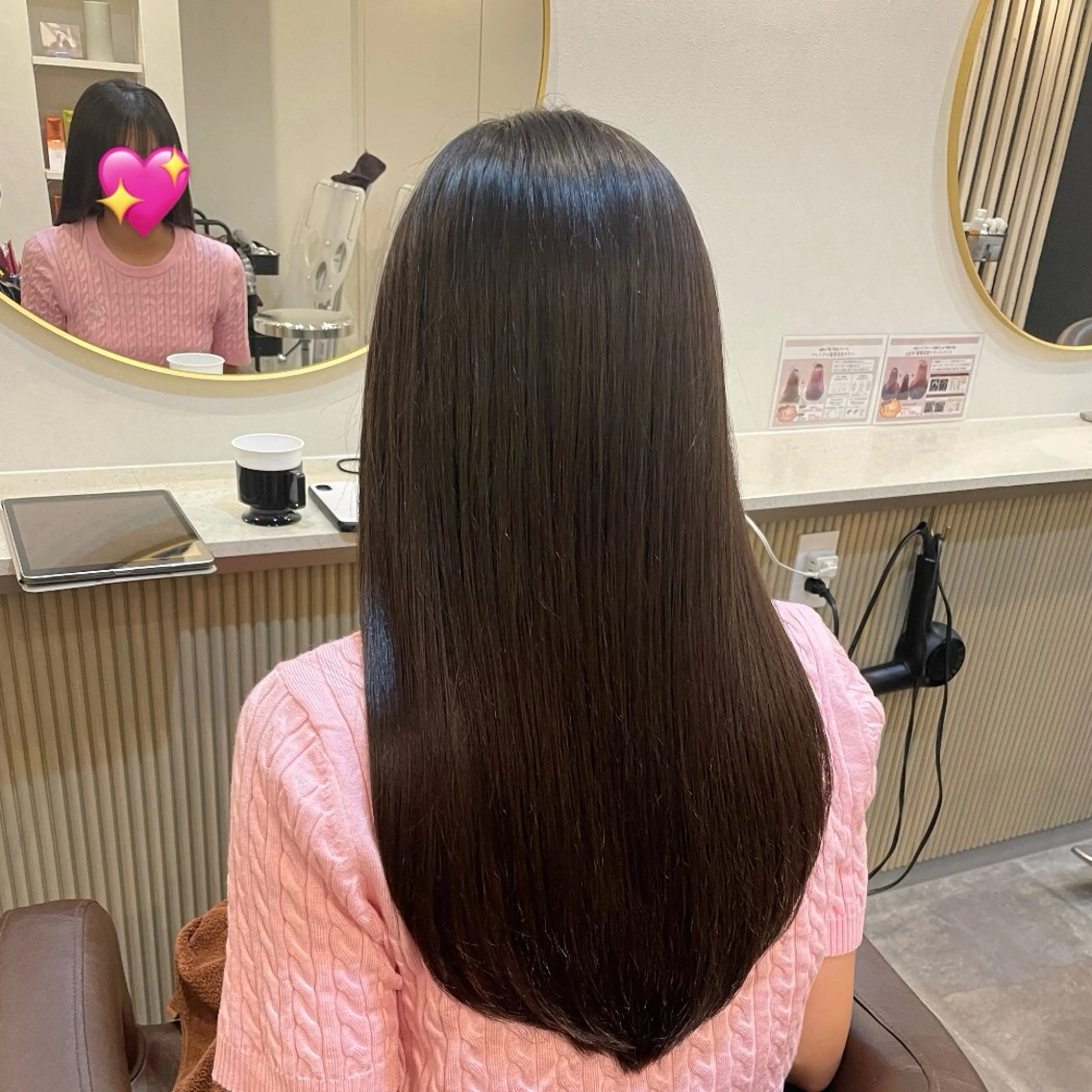 ロング レイヤーカット perfumeby afloat羽南のヘアスタイル