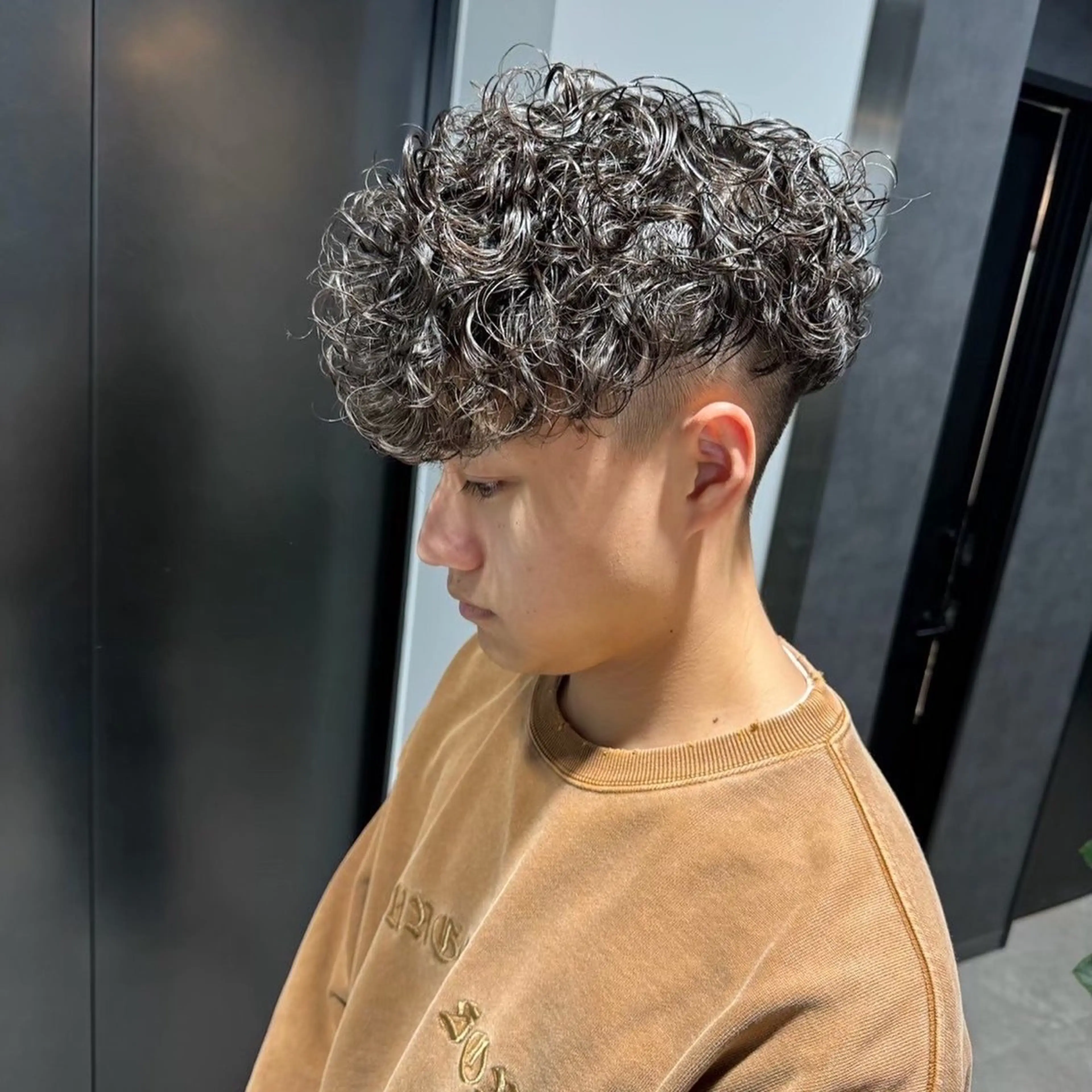 ショート カラー パーマ メンズ キッズ カット パーマ トリートメント ヘアセット 🔥パーマ特化🔥 優馬のヘアスタイル